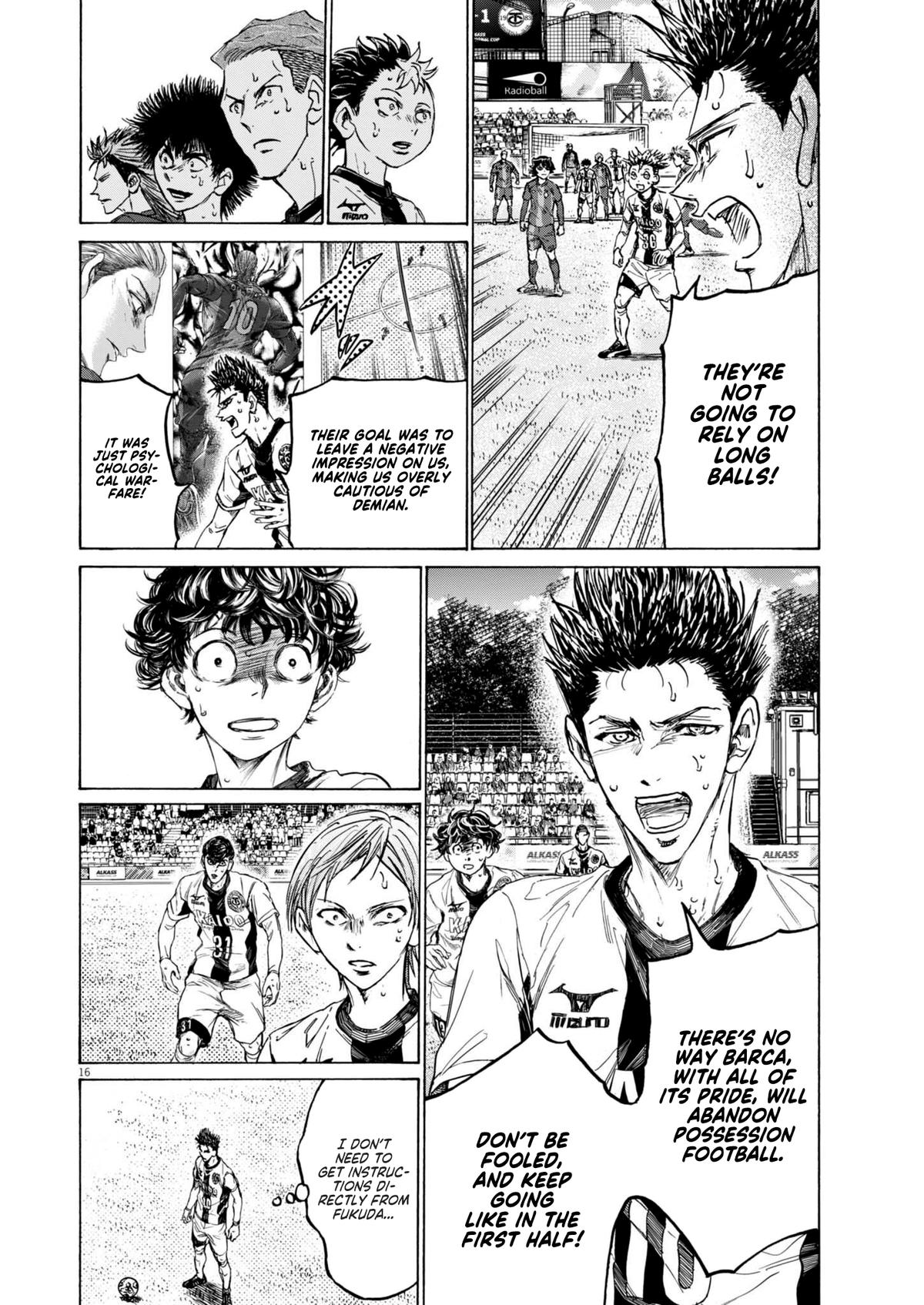 Ao Ashi Chap 380 - Next Chap 381