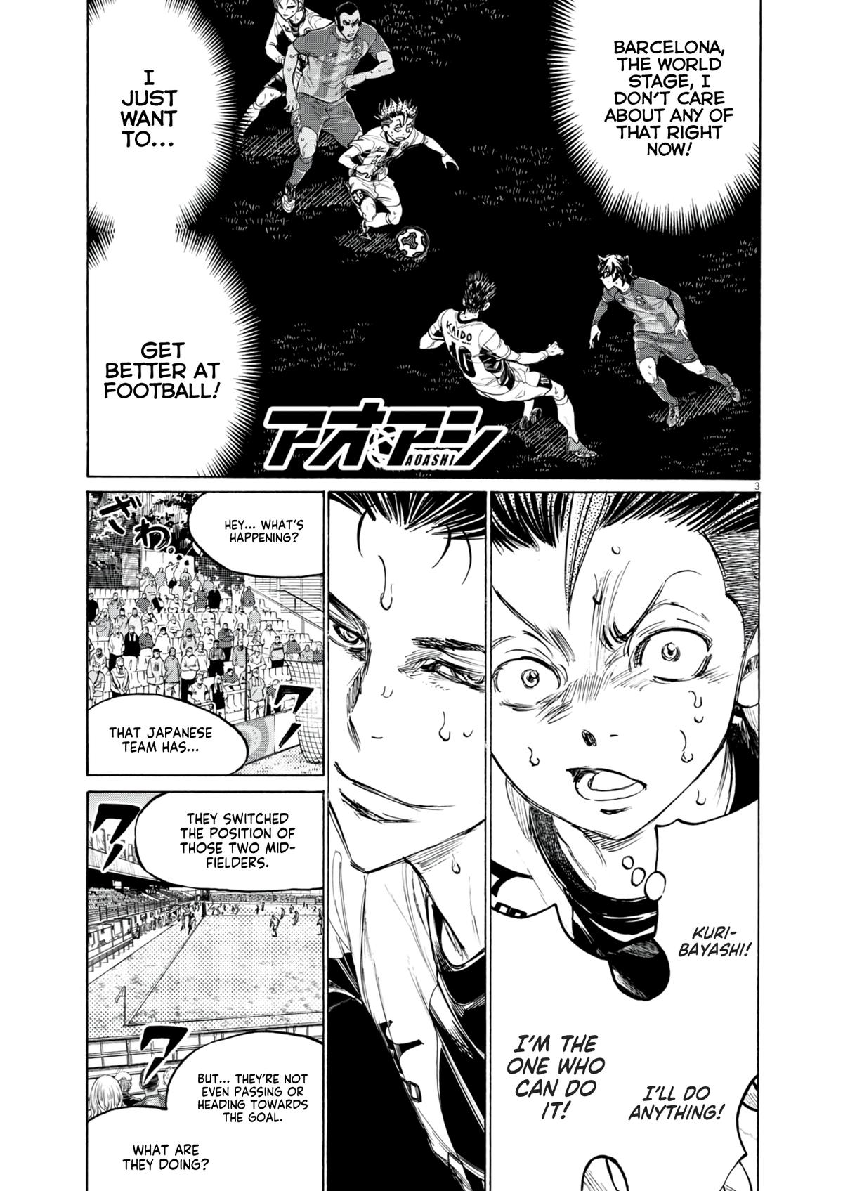 Ao Ashi Chap 382 - Next Chap 383