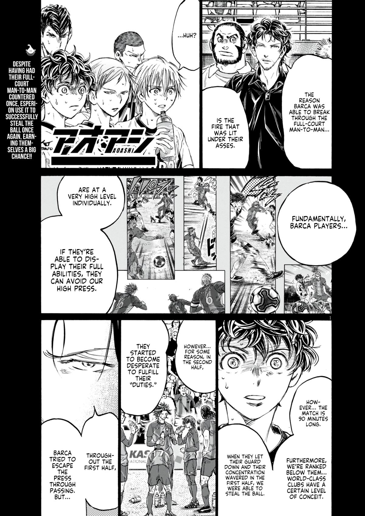 Ao Ashi Chap 383 - Next Chap 384