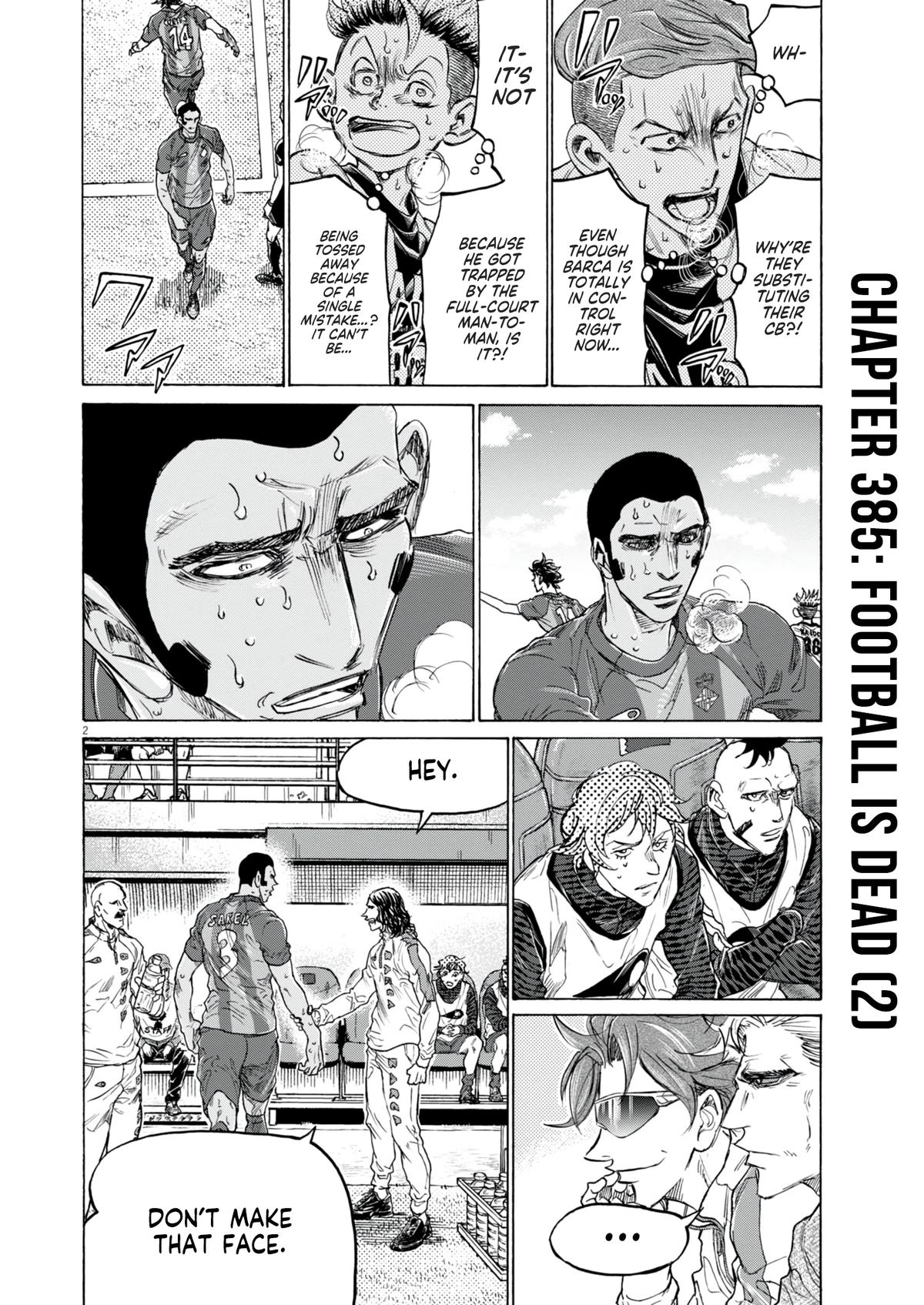 Ao Ashi Chap 385 - Next Chap 386