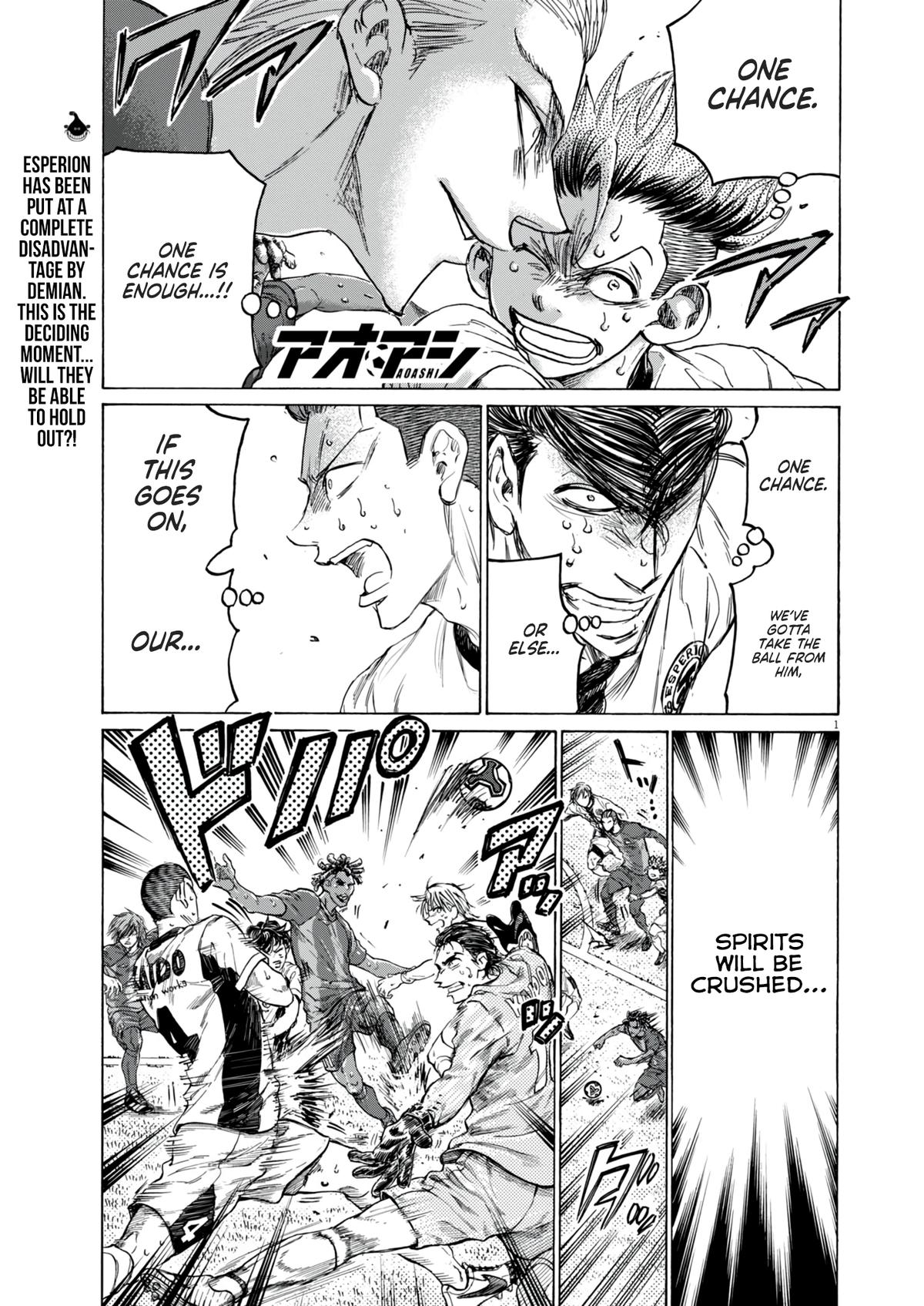 Ao Ashi Chap 386 - Next Chap 387