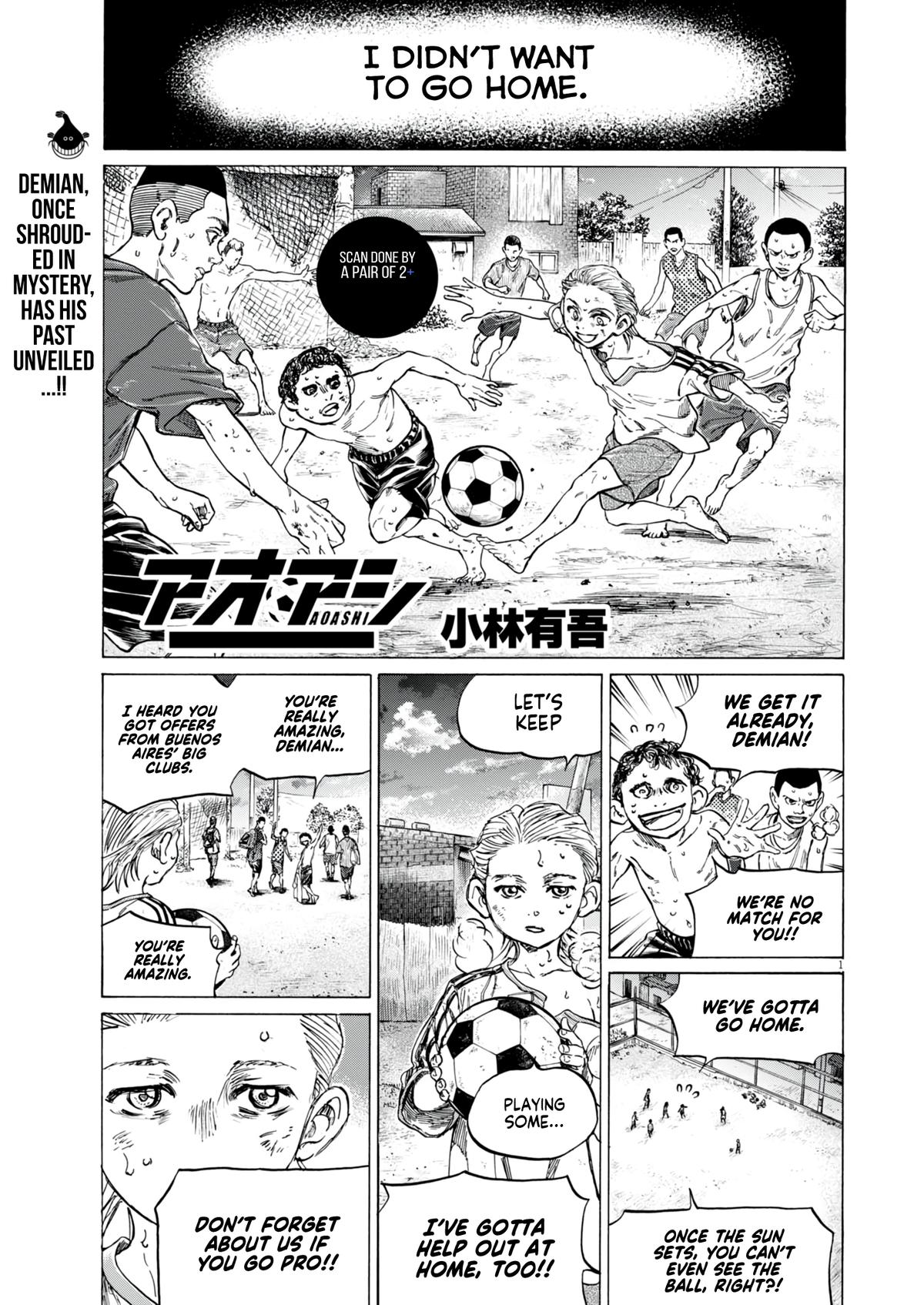 Ao Ashi Chap 388 - Next Chap 389