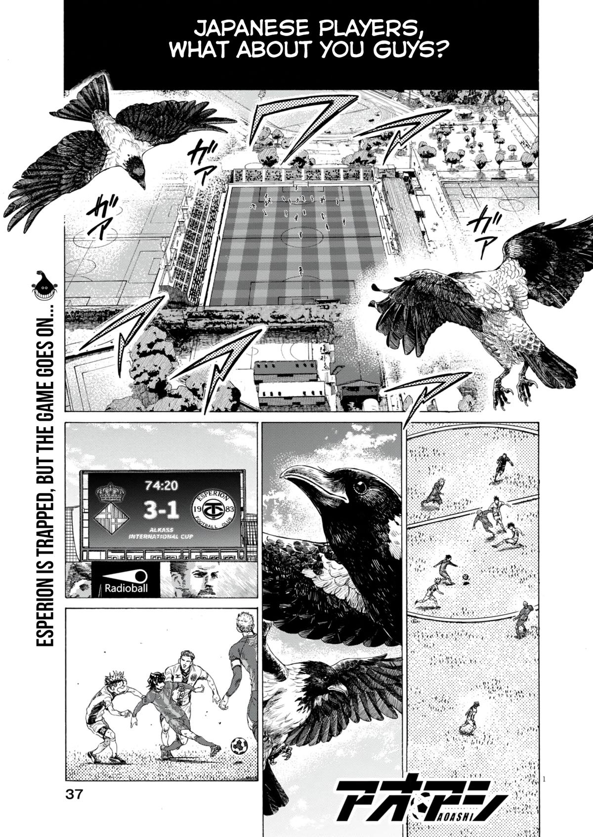 Ao Ashi Chap 390 - Next Chap 391