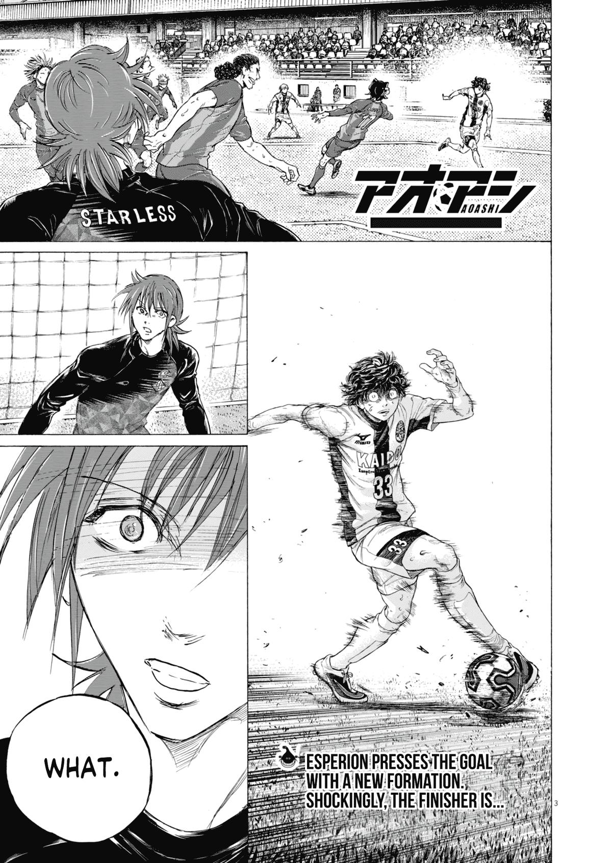 Ao Ashi Chap 393 - Next Chap 394