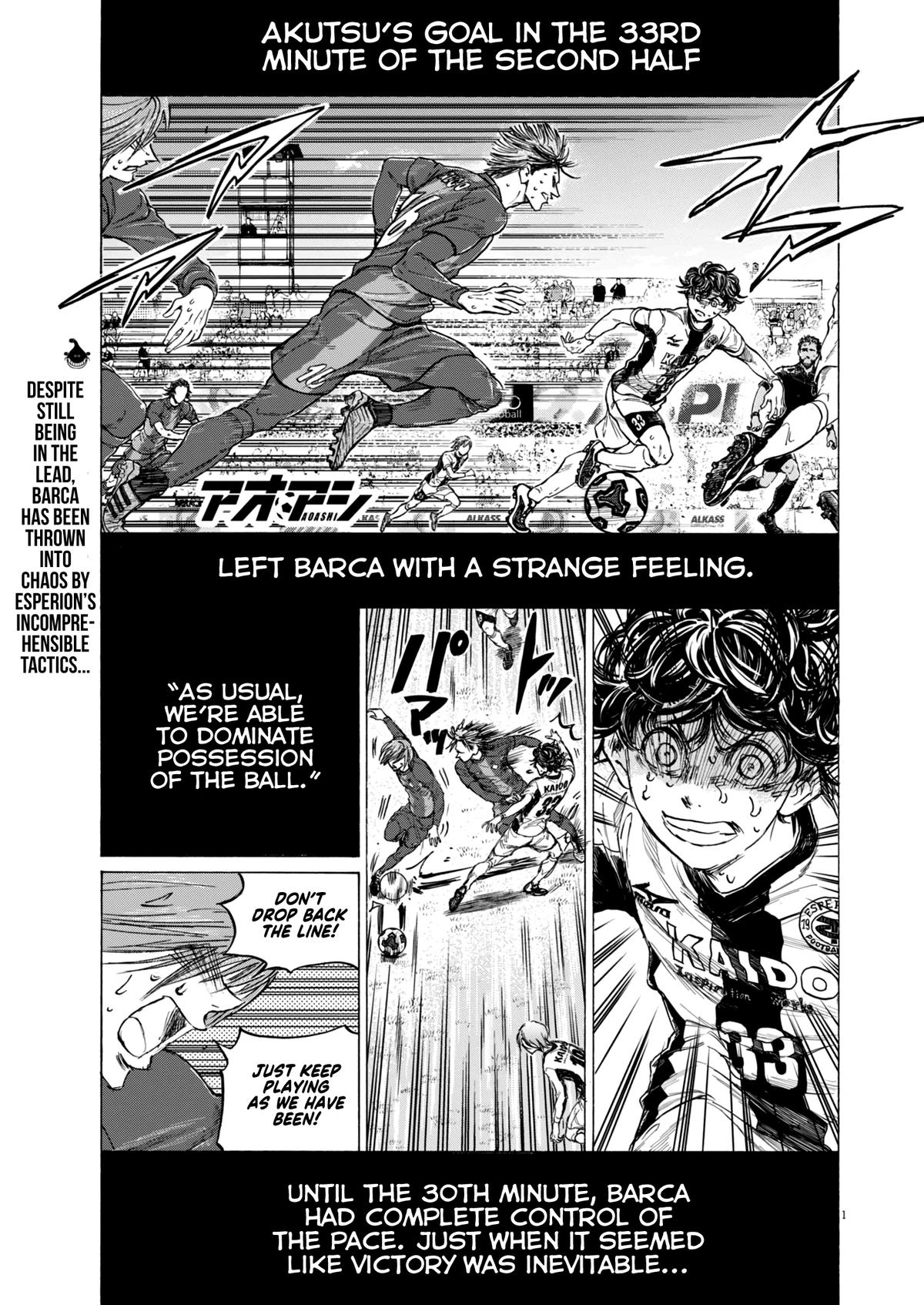 Ao Ashi Chap 394 - Next Chap 395