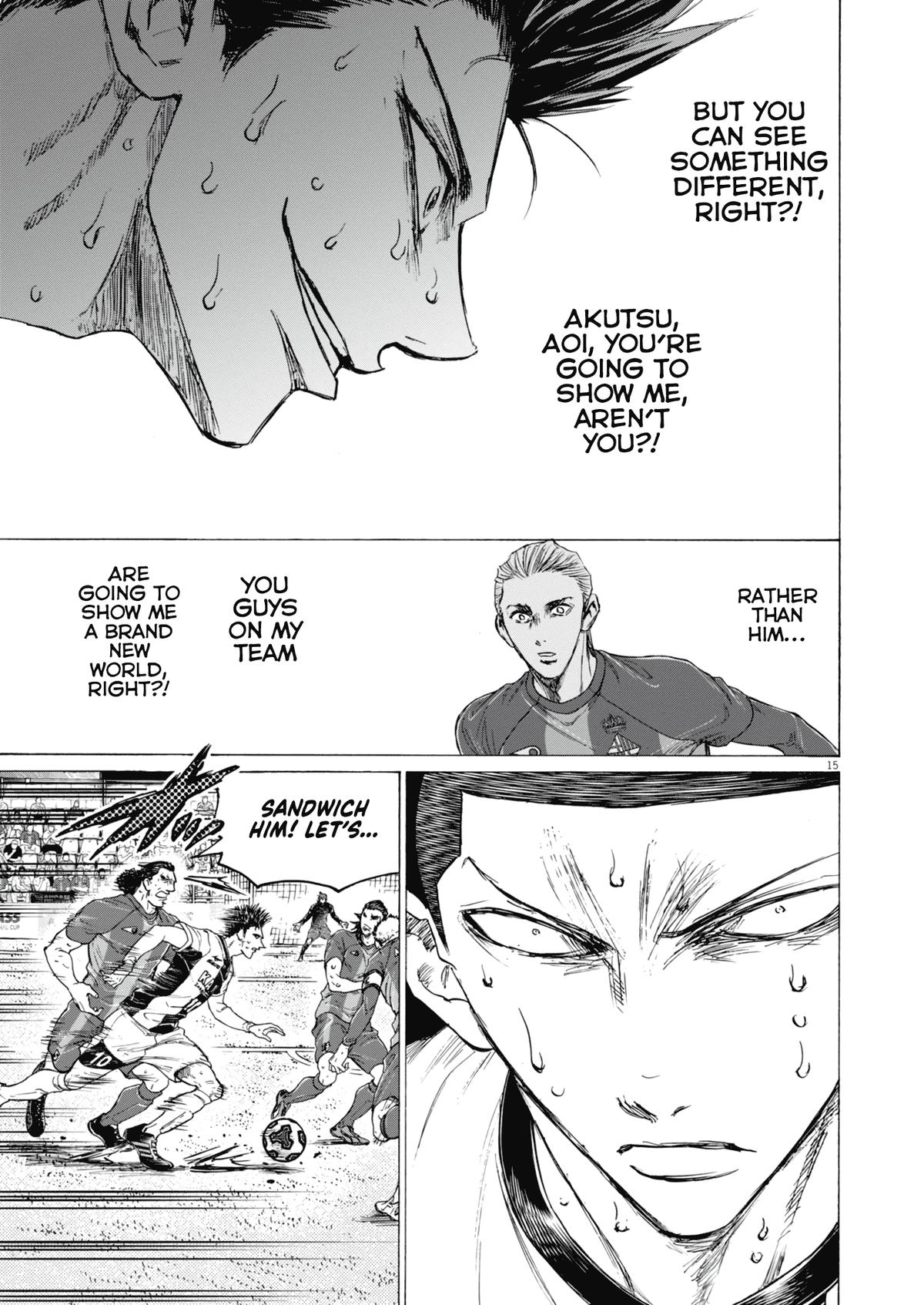 Ao Ashi Chap 395 - Next Chap 396