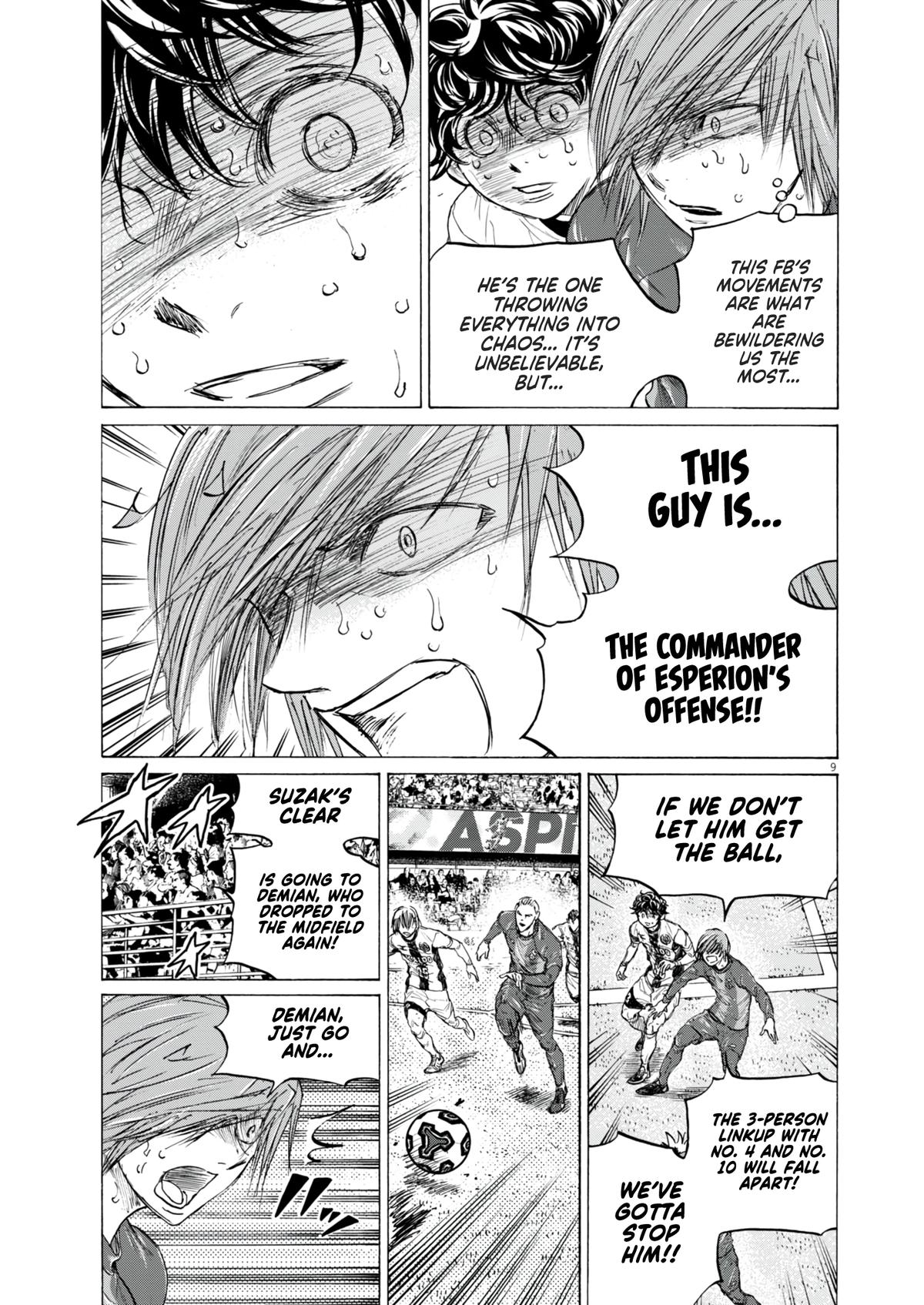 Ao Ashi Chap 396 - Next Chap 397