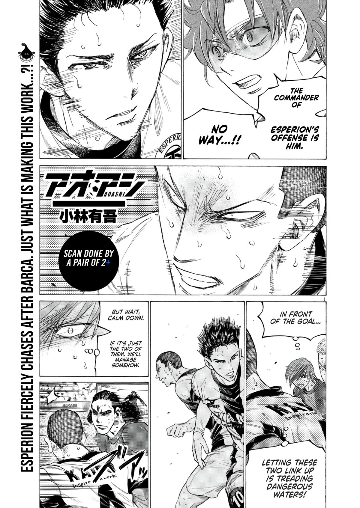 Ao Ashi Chap 396 - Next Chap 397