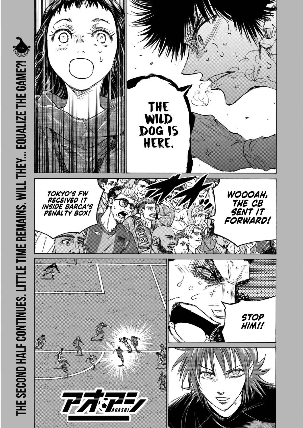 Ao Ashi Chap 397 - Next Chap 398