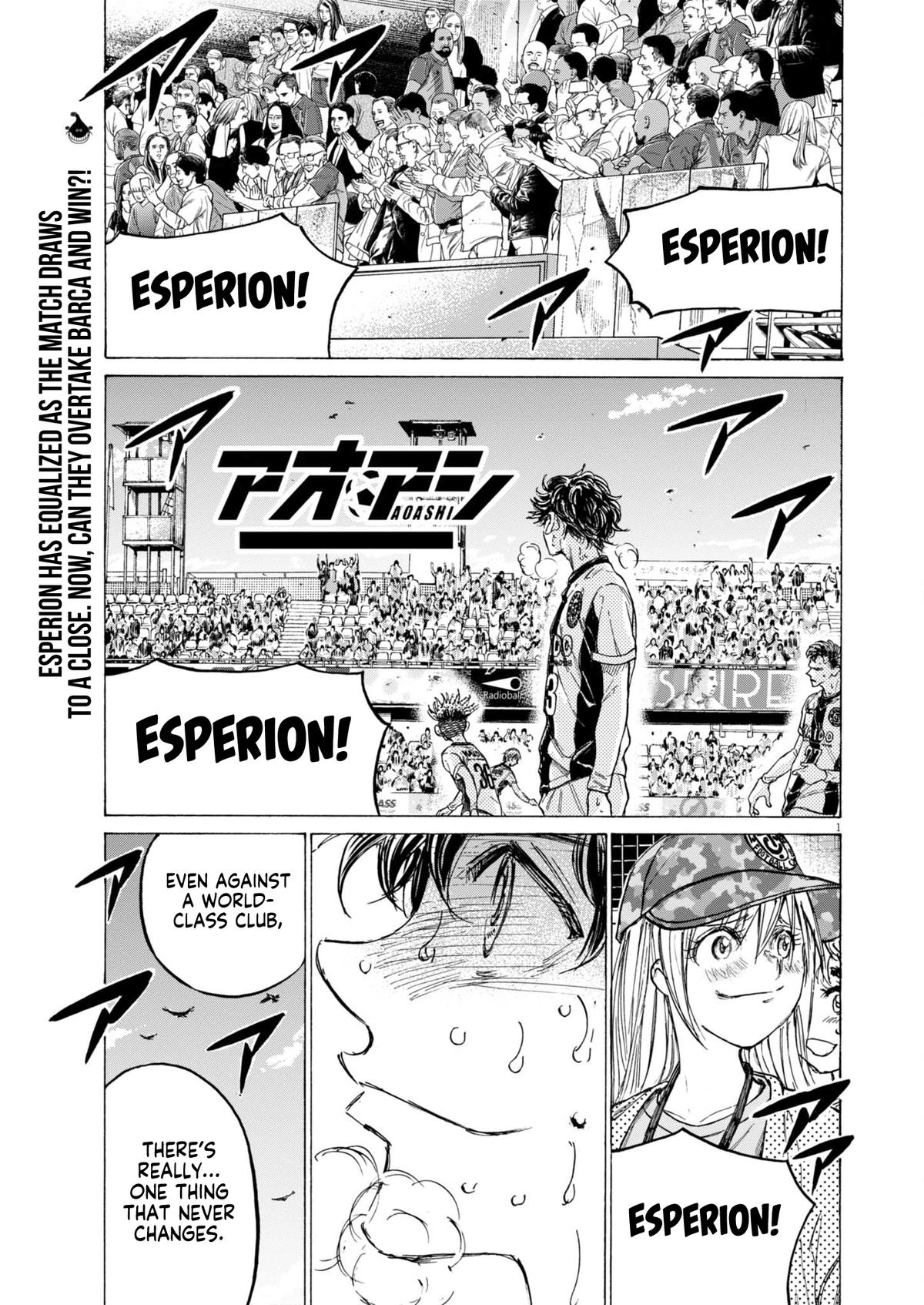 Ao Ashi Chap 399 - Next Chap 400