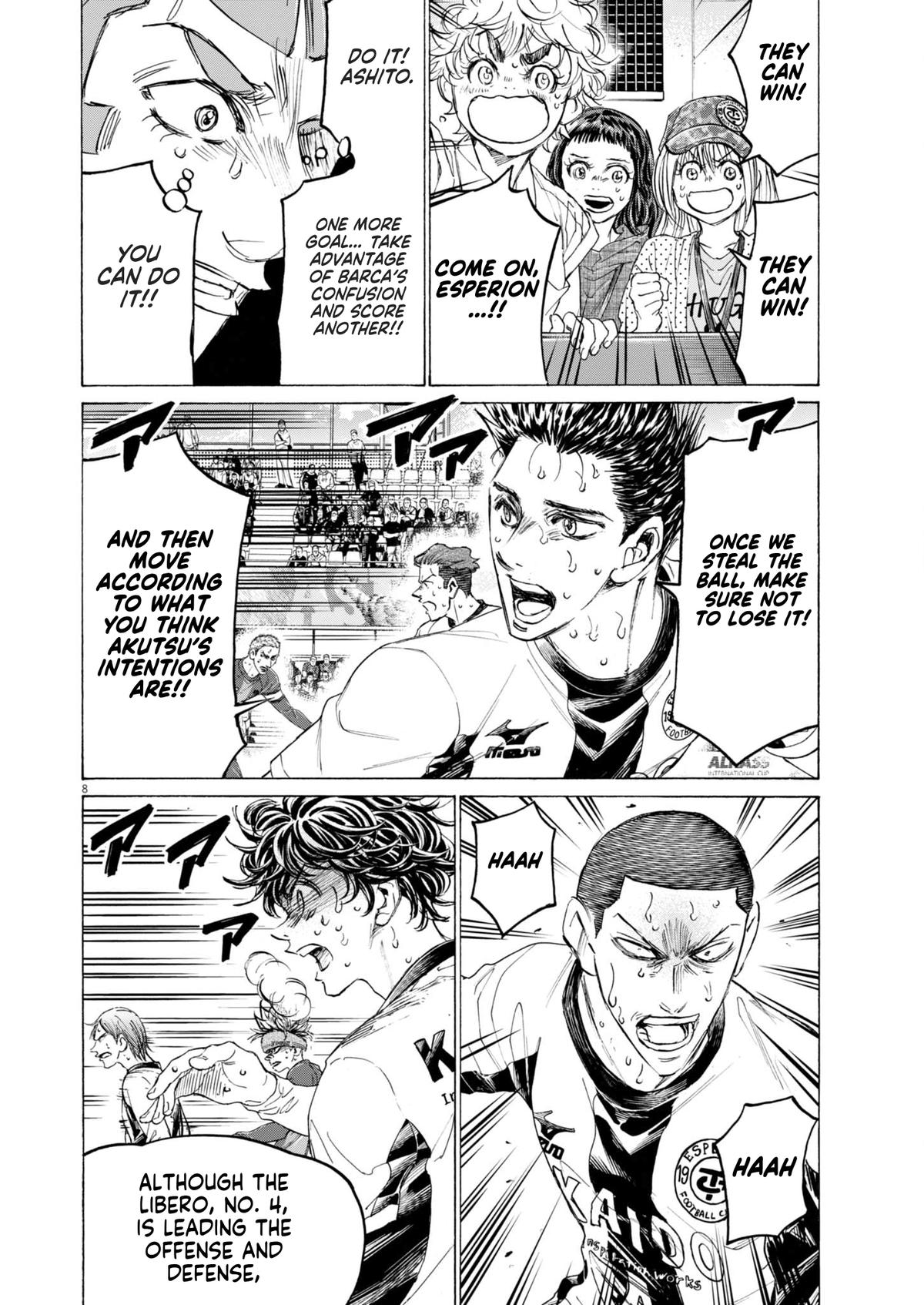 Ao Ashi Chap 399 - Next Chap 400