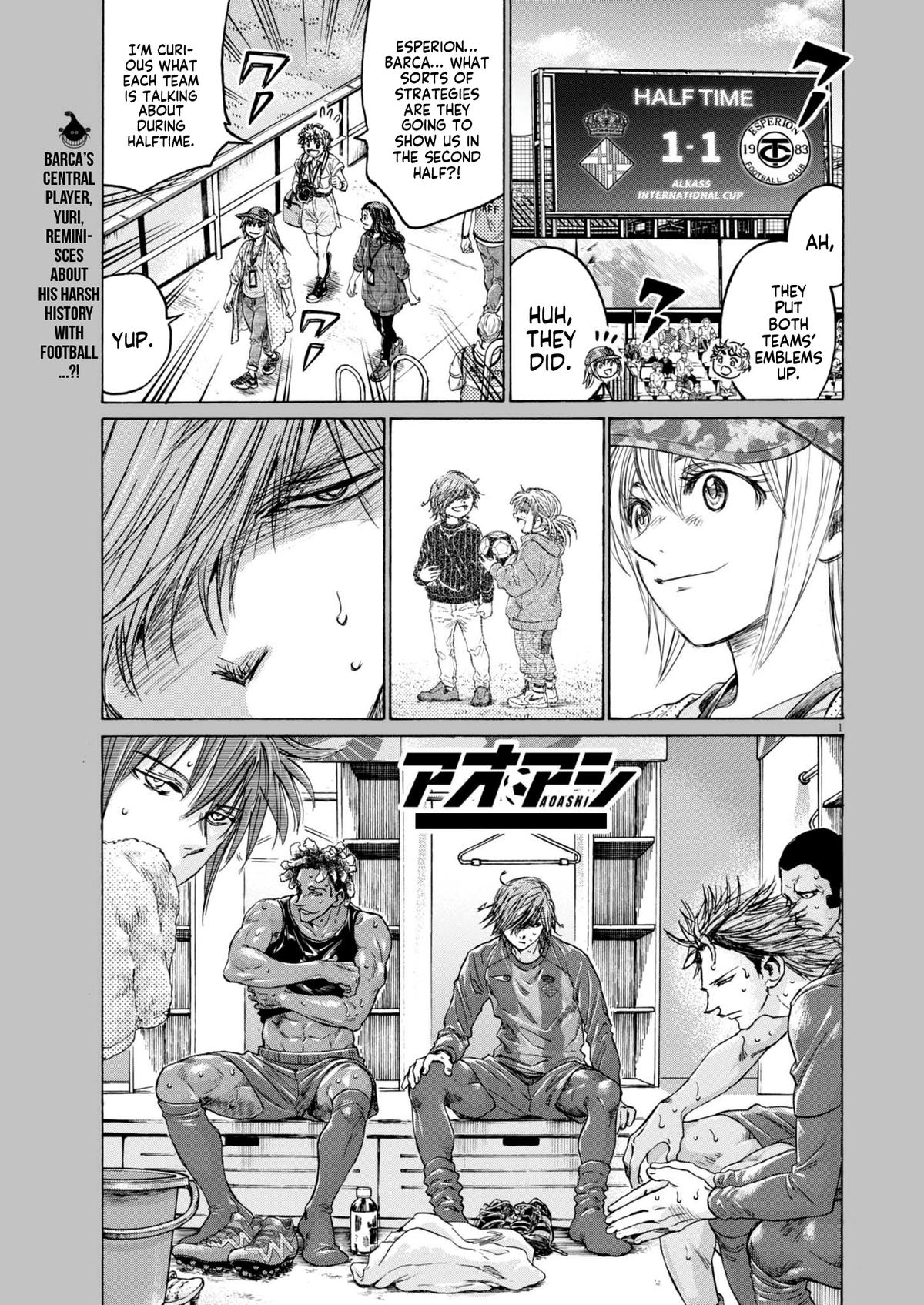 Ao Ashi Chap 370 - Next Chap 371