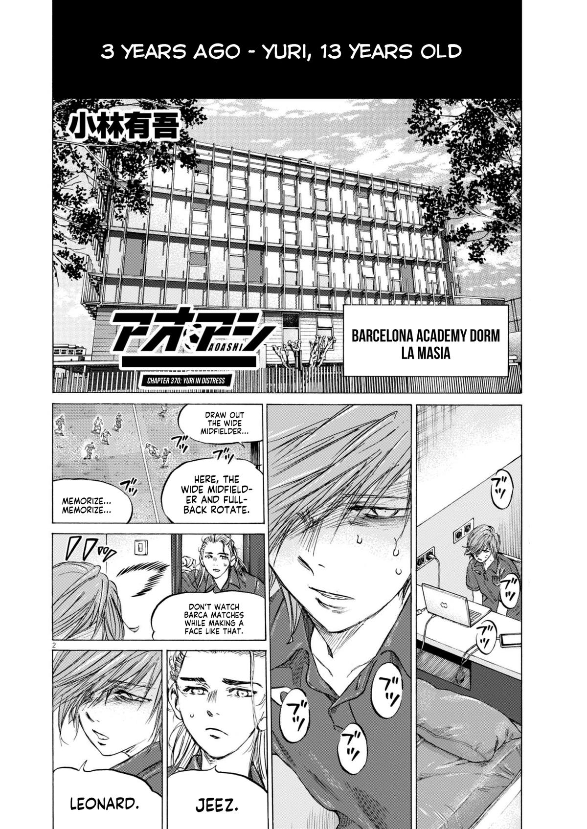 Ao Ashi Chap 370 - Next Chap 371