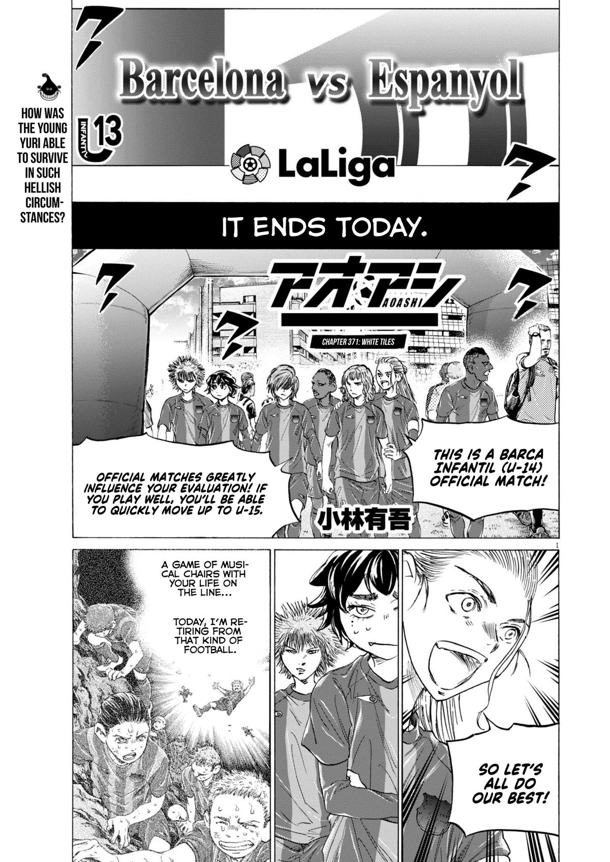 Ao Ashi Chap 371 - Next Chap 372