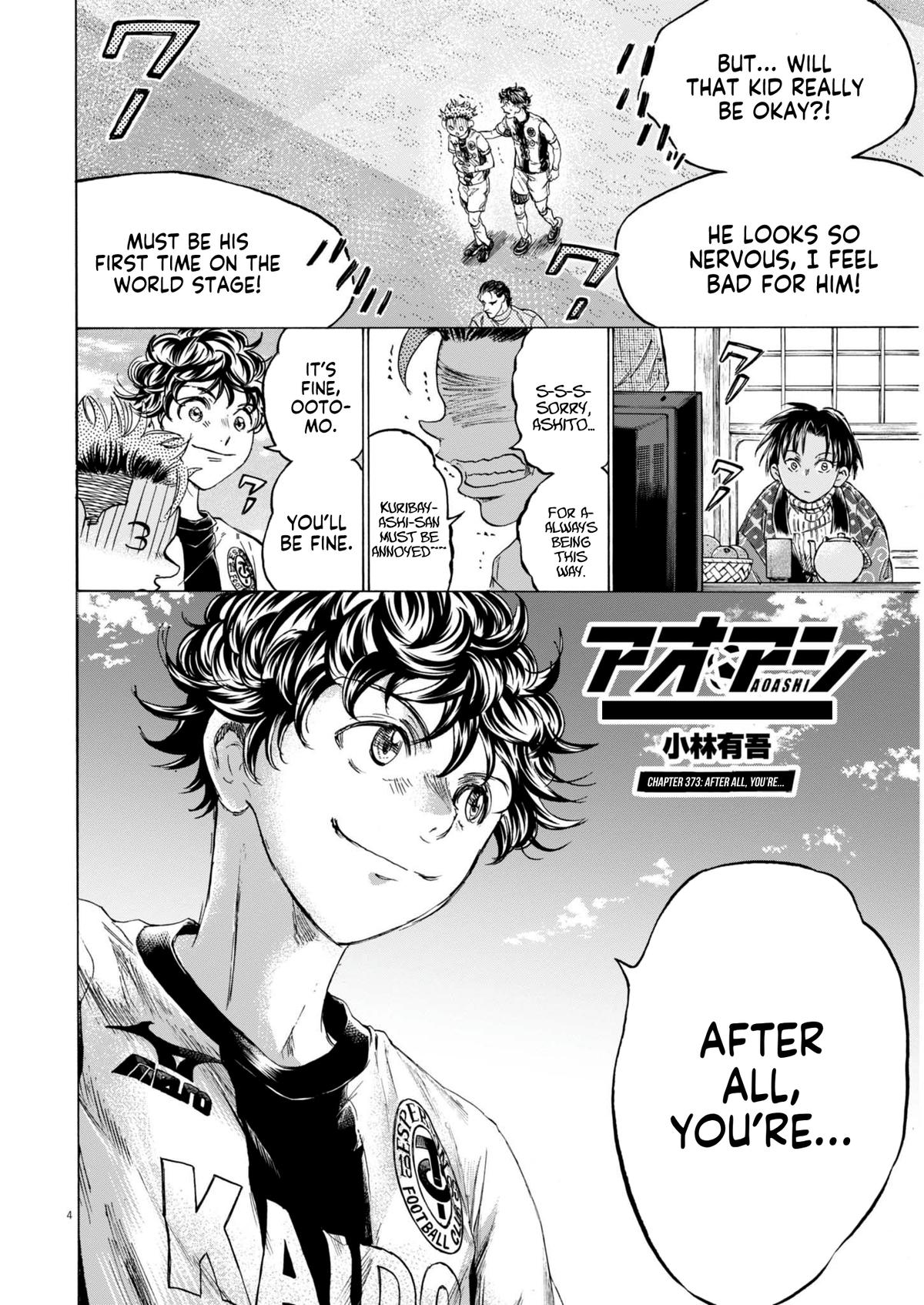 Ao Ashi Chap 373 - Next Chap 374
