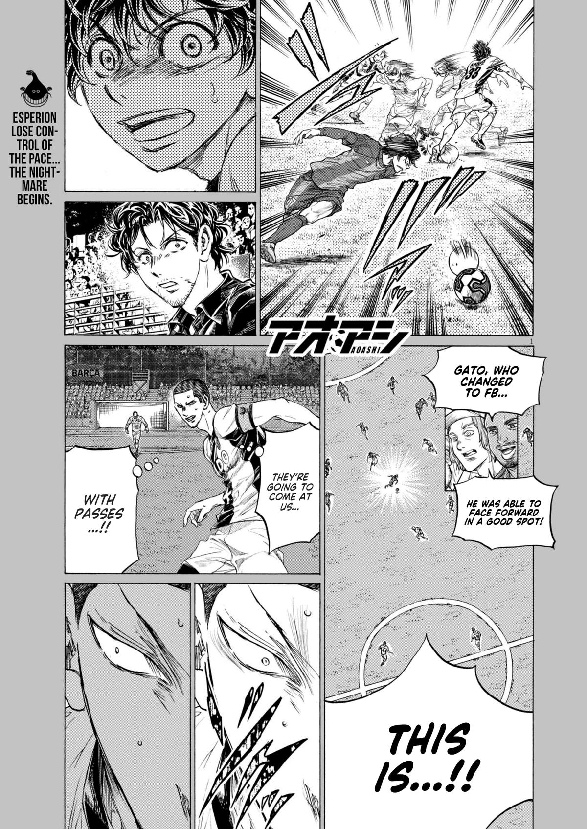 Ao Ashi Chap 375 - Next Chap 376