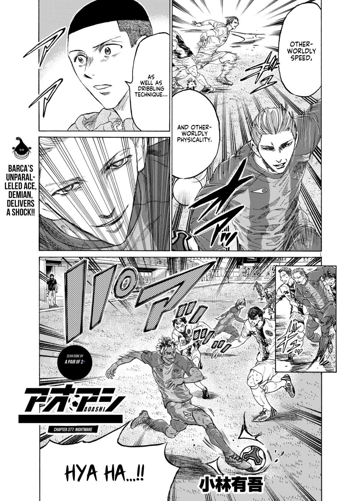 Ao Ashi Chap 377 - Next Chap 378