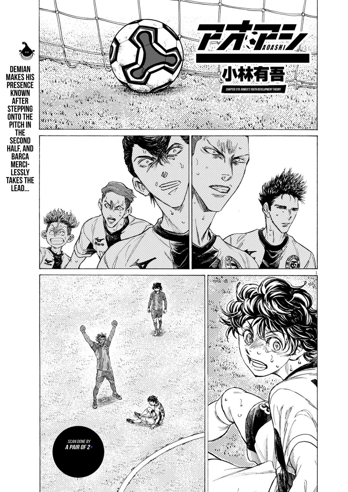 Ao Ashi Chap 378 - Next Chap 379