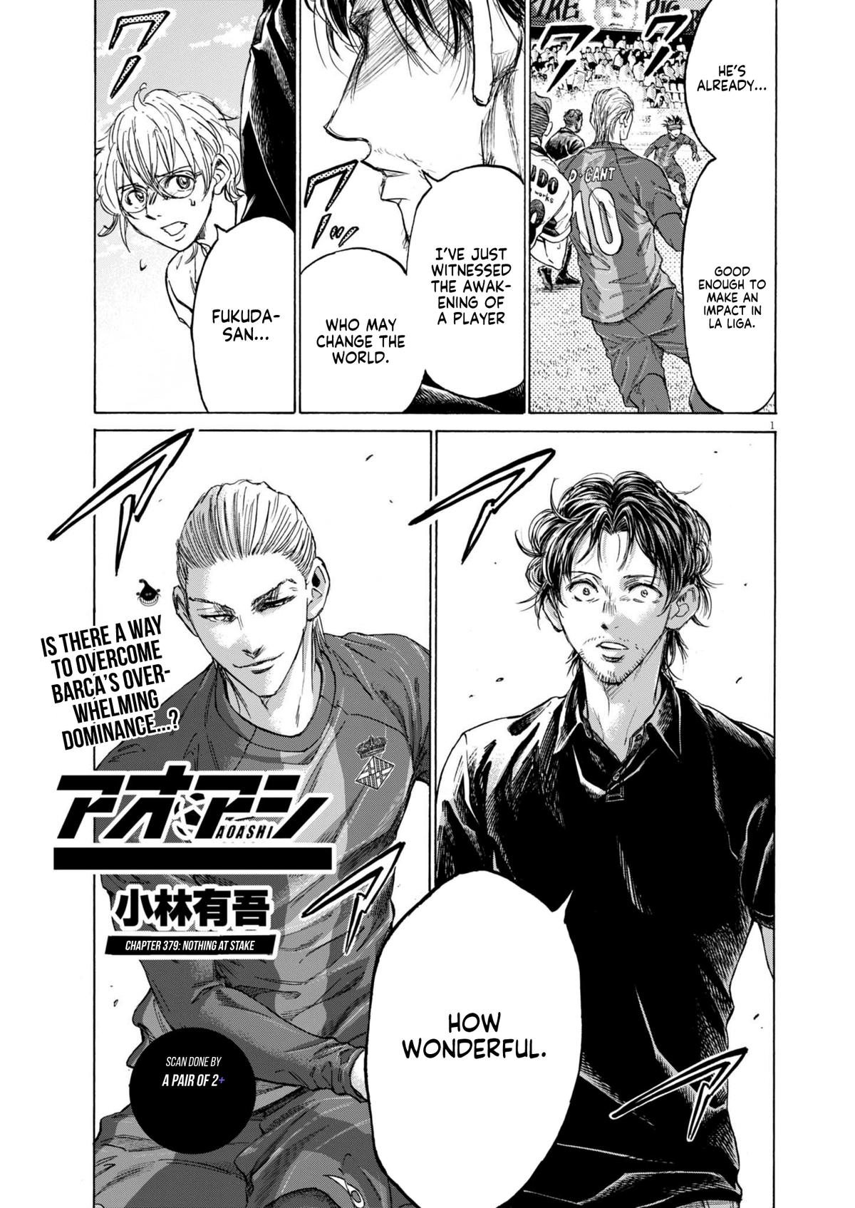 Ao Ashi Chap 379 - Next Chap 380