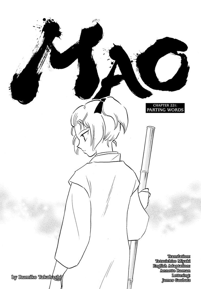 Mao Chap 221 - Next Chap 222