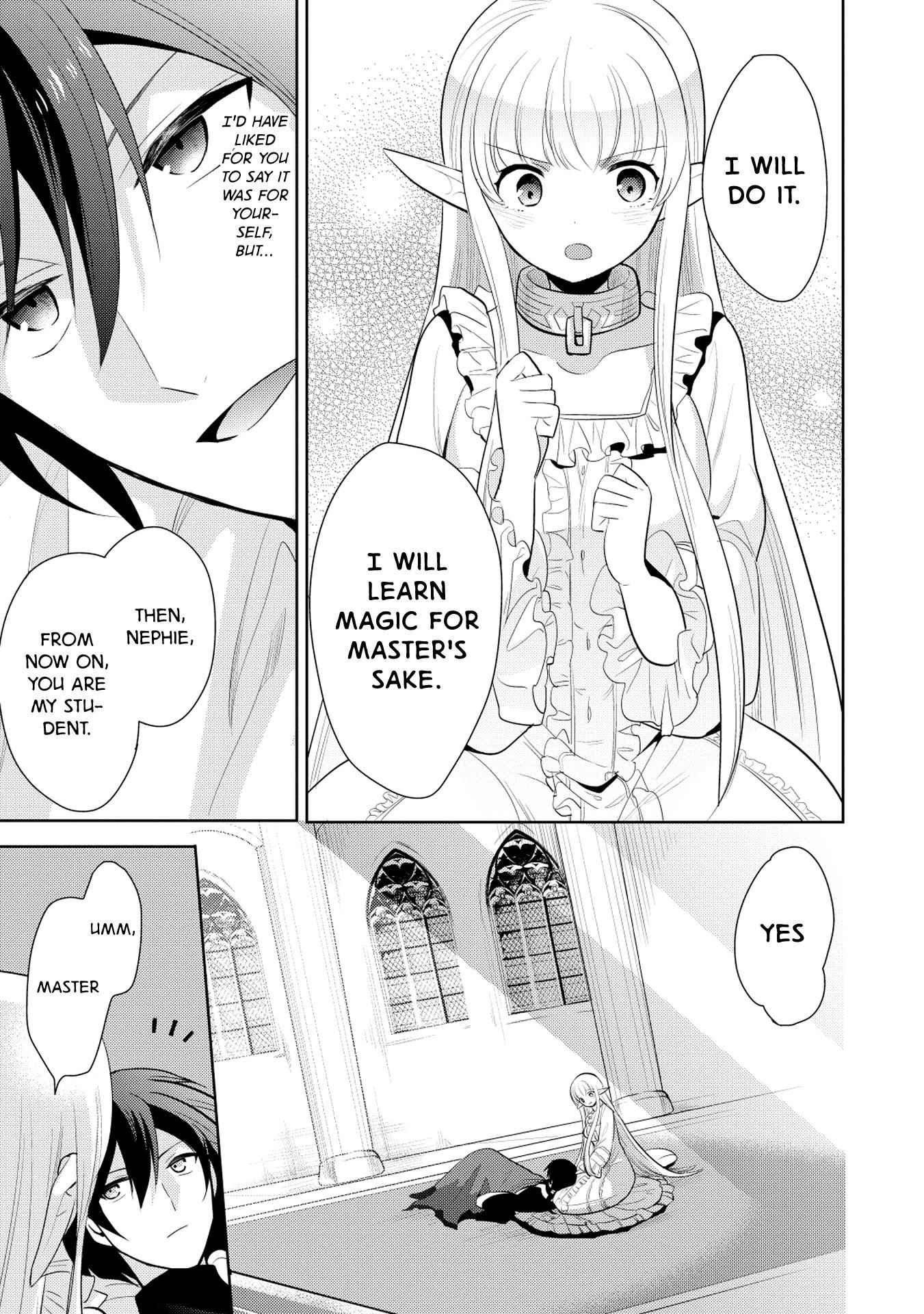 Maou no Ore ga Dorei Elf wo Yome ni Shitanda ga, Dou Medereba Ii? Chap 8 - Next Chap 9