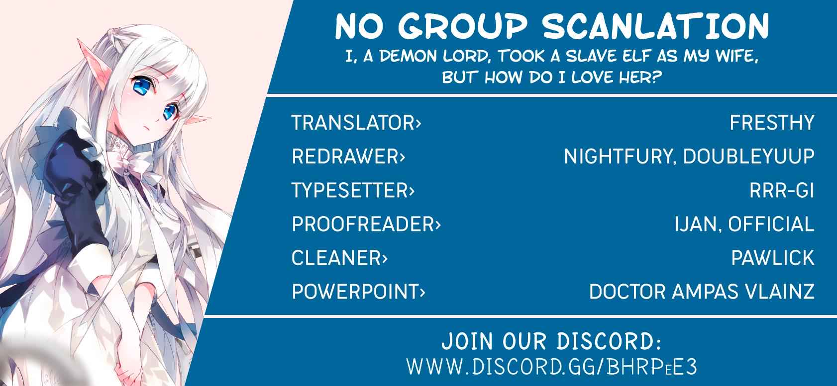 Maou no Ore ga Dorei Elf wo Yome ni Shitanda ga, Dou Medereba Ii? Chap 12 - Next Chap 13