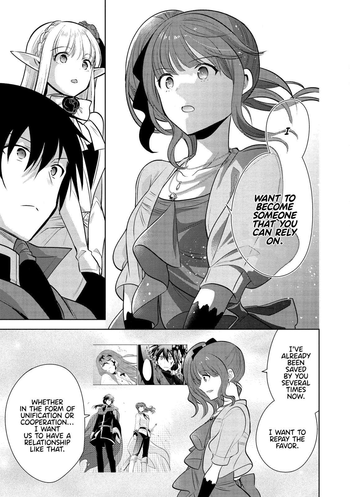 Maou no Ore ga Dorei Elf wo Yome ni Shitanda ga, Dou Medereba Ii? Chap 28 - Next Chap 29