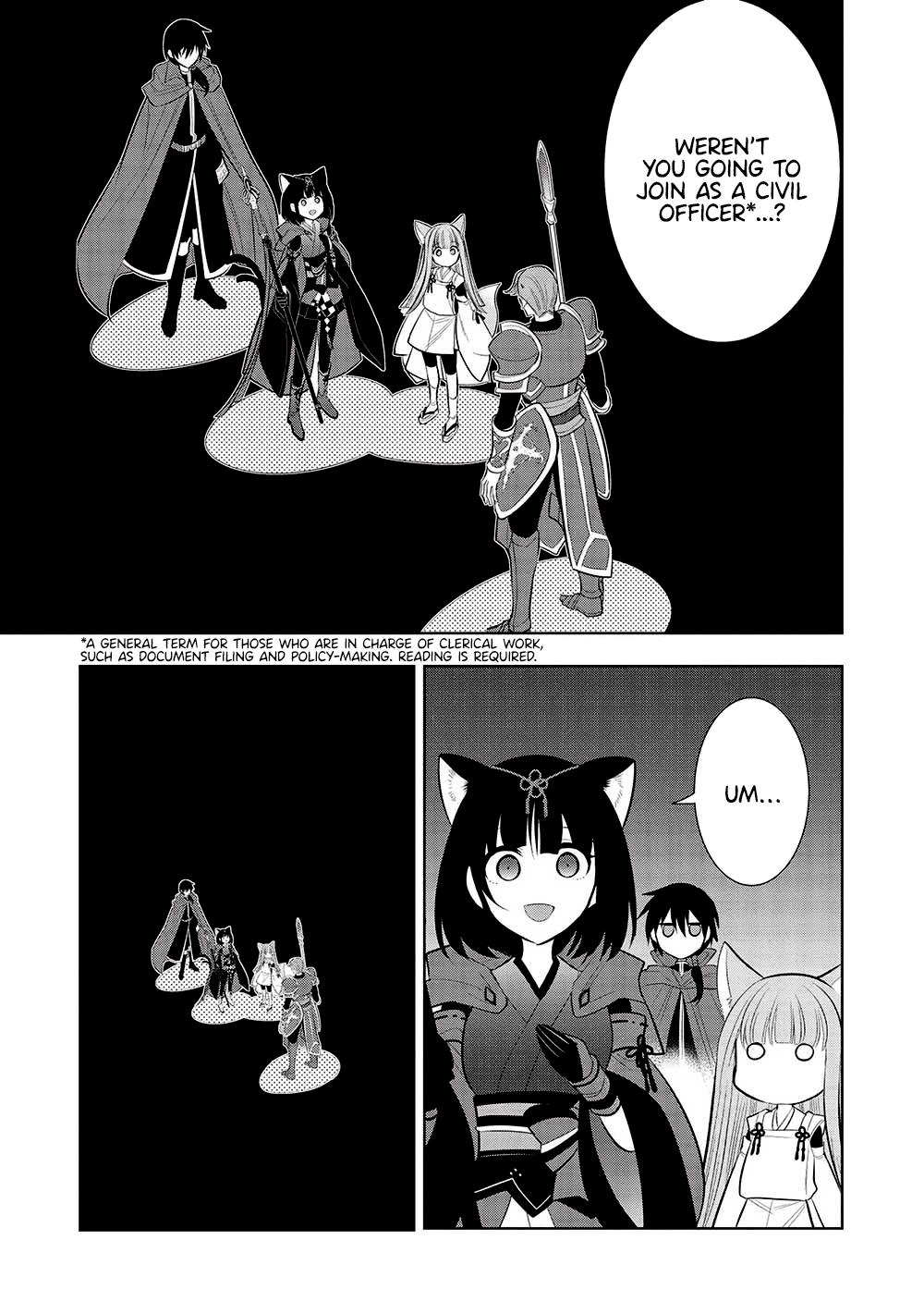 Maou no Ore ga Dorei Elf wo Yome ni Shitanda ga, Dou Medereba Ii? Chap 57 - Next Chap 58
