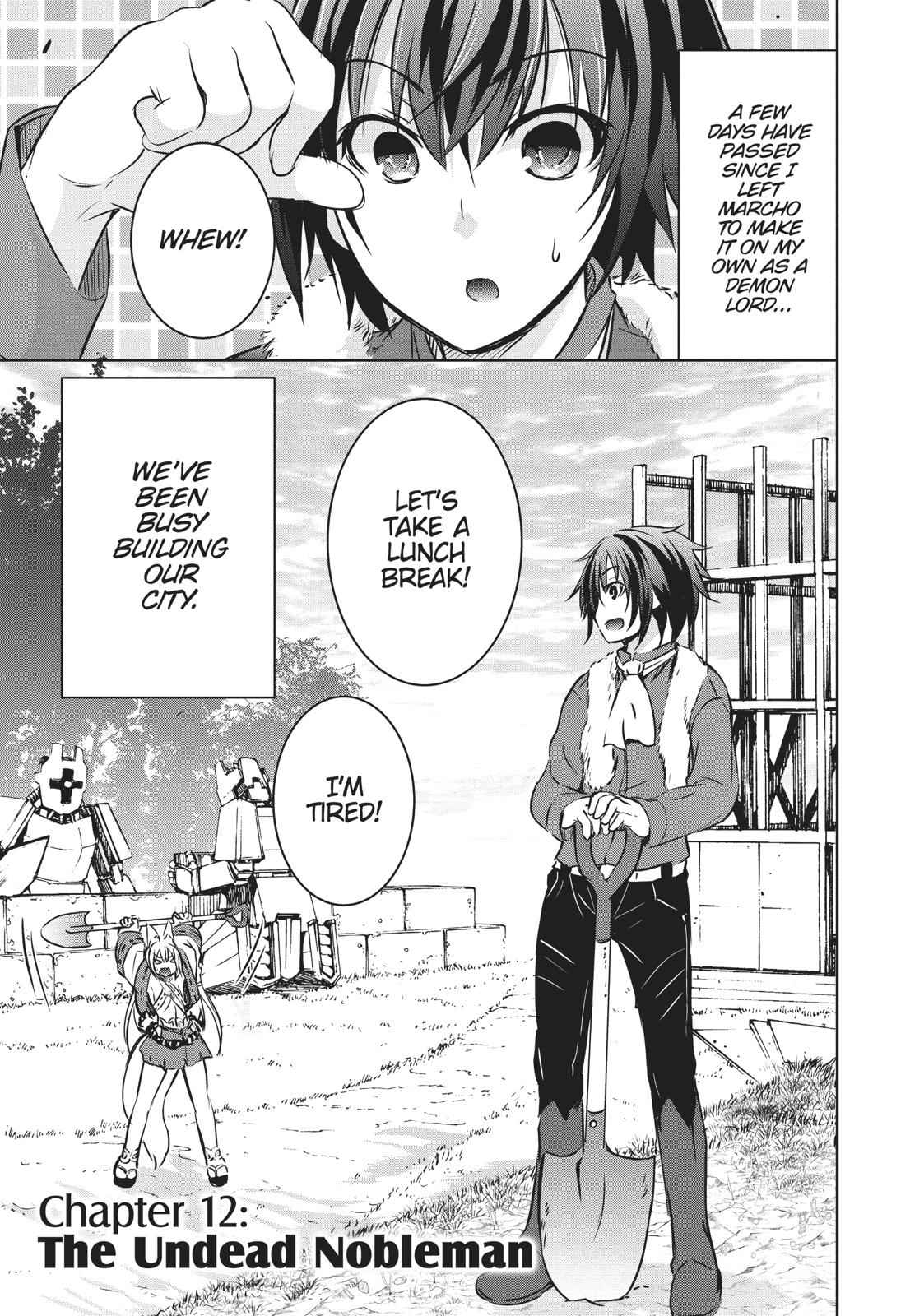 Maou-sama no Machizukuri Chap 12 - Next Chap 13