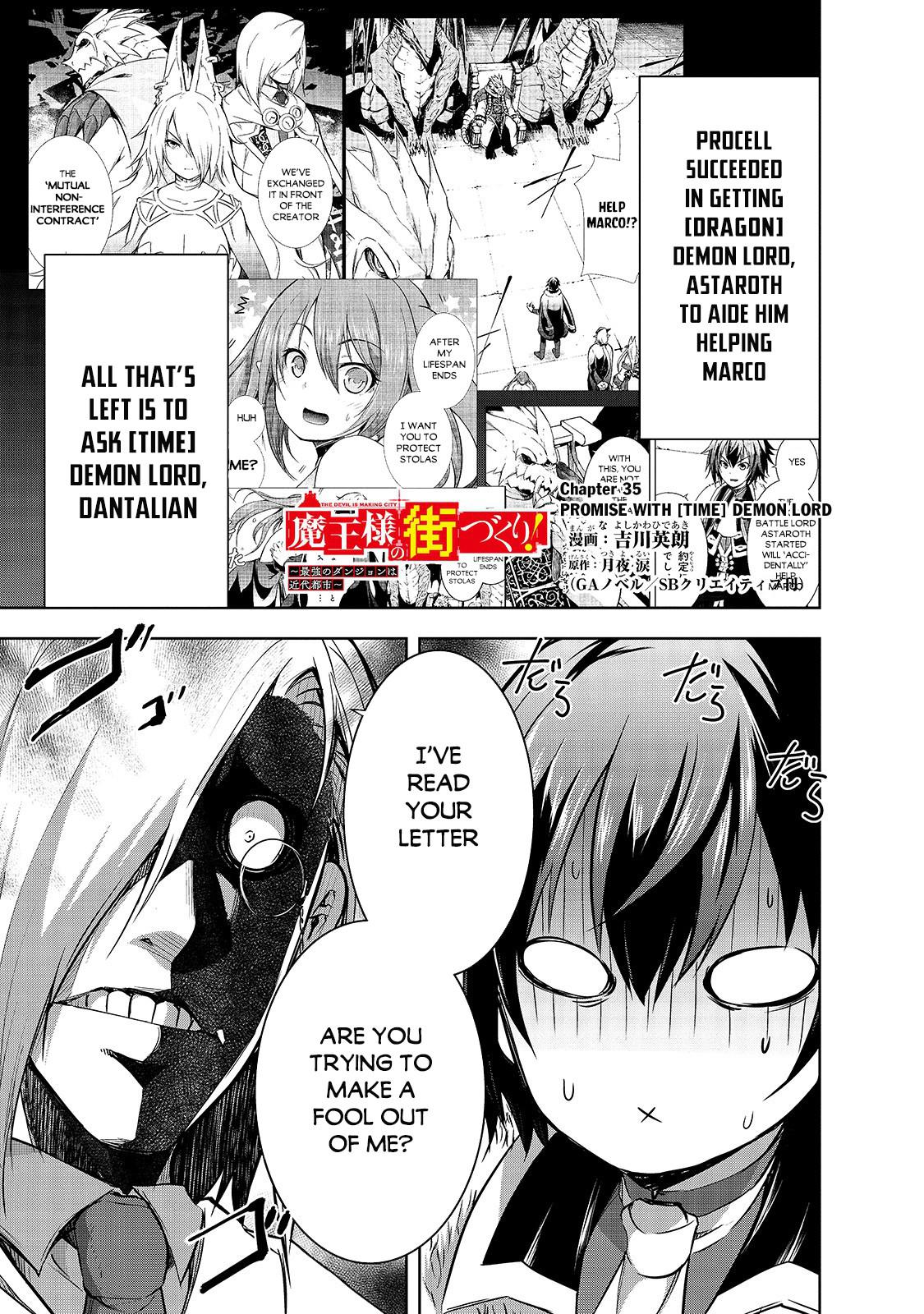 Maou-sama no Machizukuri Chap 35 - Next Chap 36