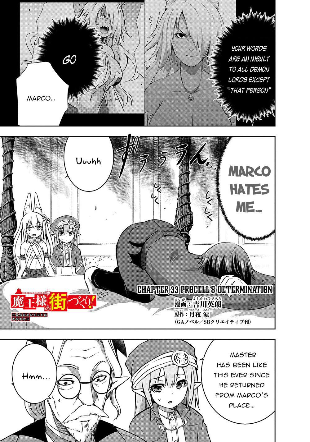 Maou-sama no Machizukuri Chap 33 - Next Chap 34