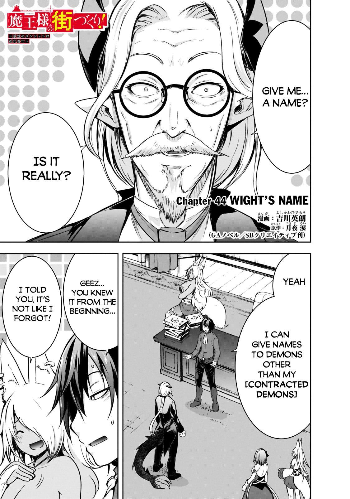 Maou-sama no Machizukuri Chap 44 - Next Chap 45