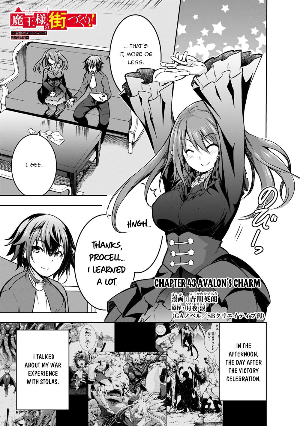 Maou-sama no Machizukuri Chap 43 - Next Chap 44