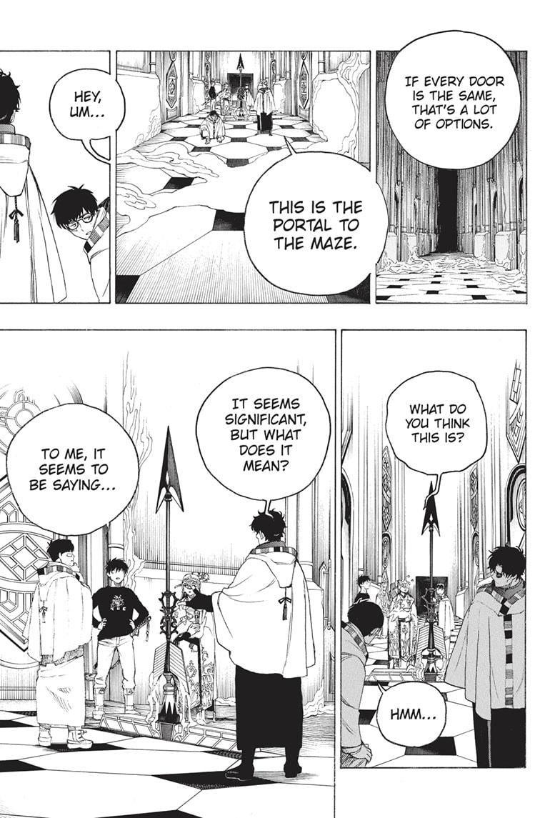 Blue Exorcist Chap 150 - Next Chap 151