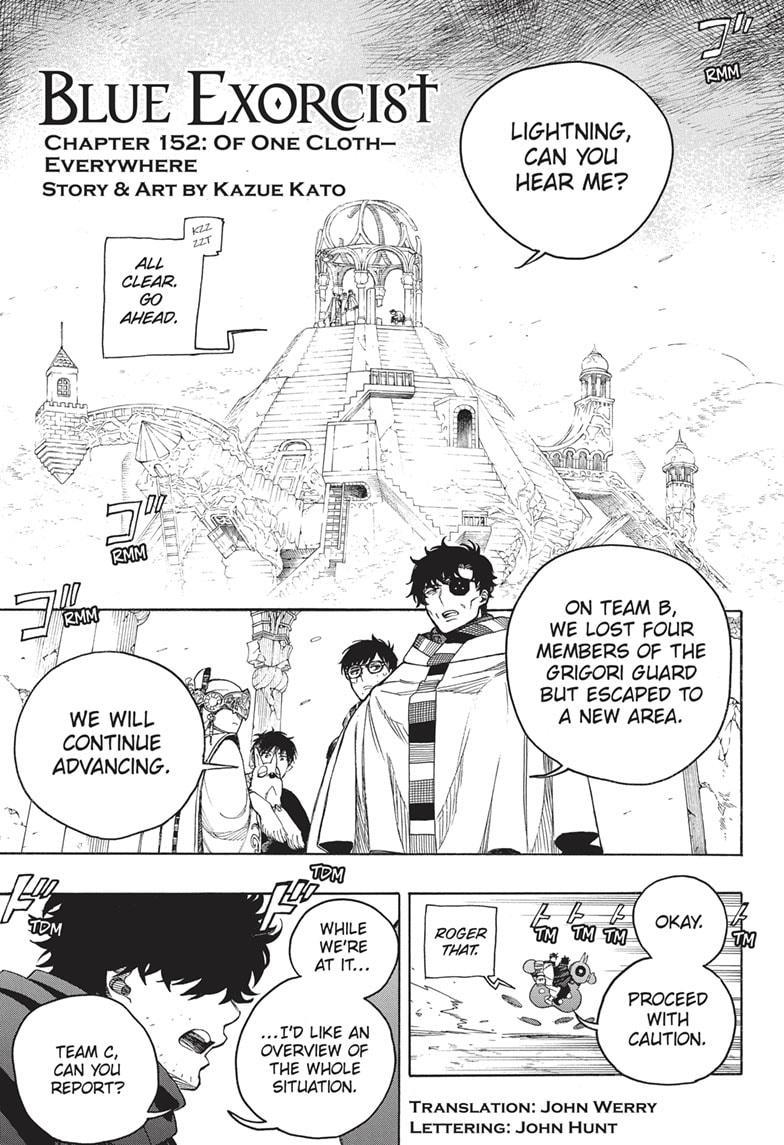 Blue Exorcist Chap 152 - Next Chap 153