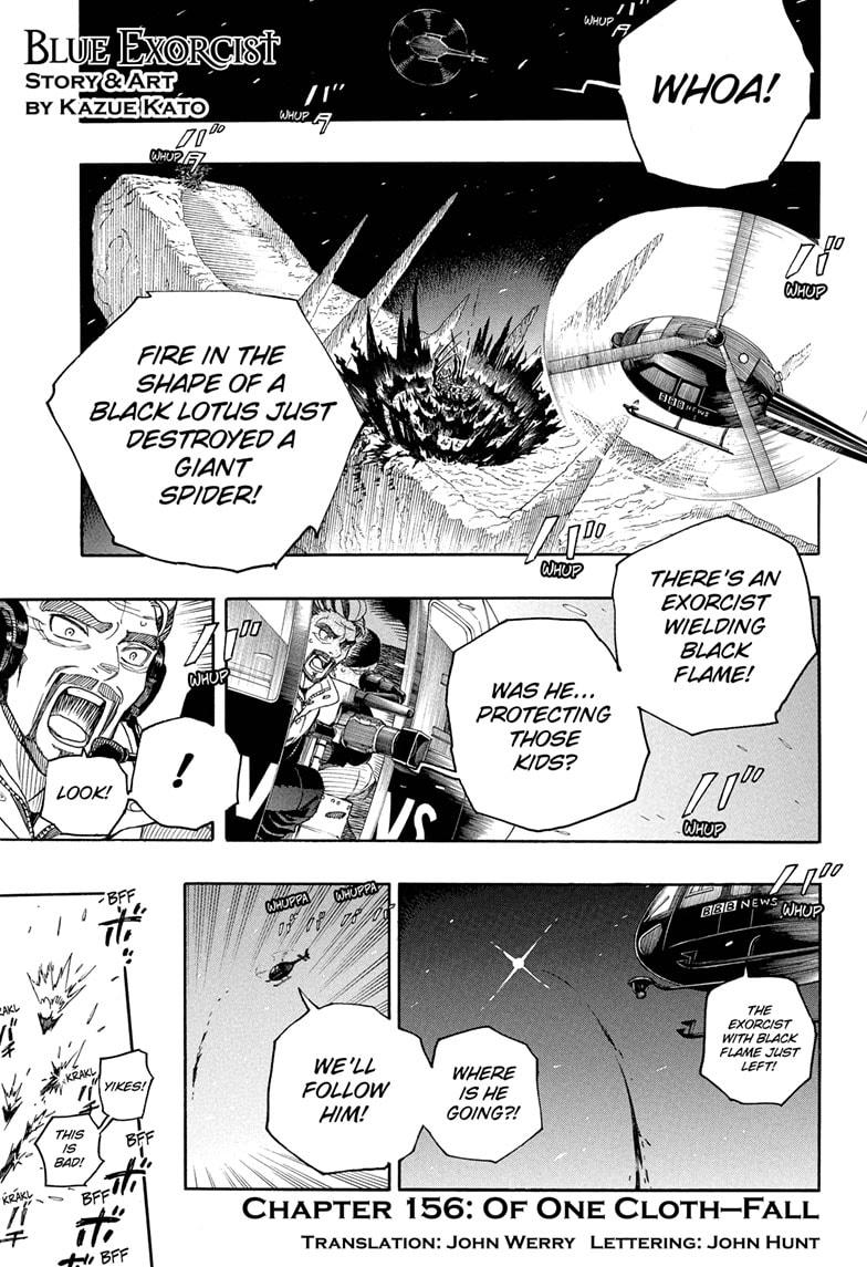 Blue Exorcist Chap 156 - Next Chap 157