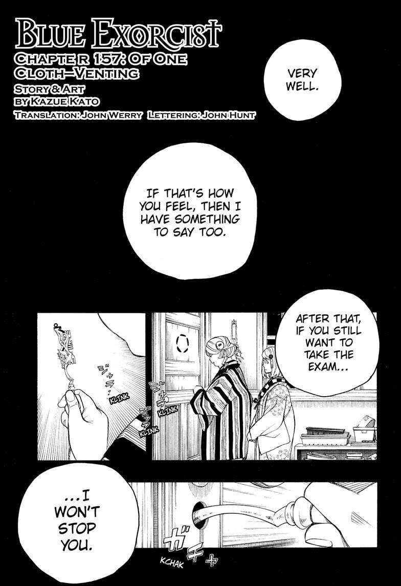 Blue Exorcist Chap 157 - Next Chap 158