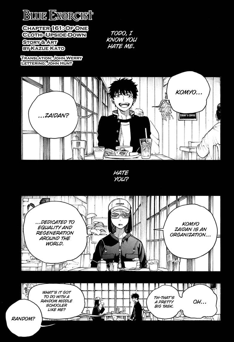 Blue Exorcist Chap 161 - Next Chap 162