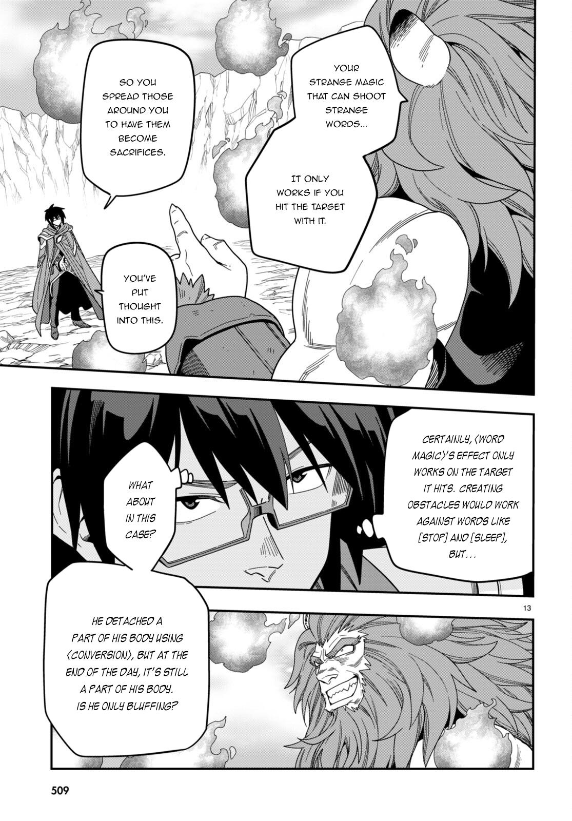 Konjiki no Word Master Chap 91 - Next Chap 92