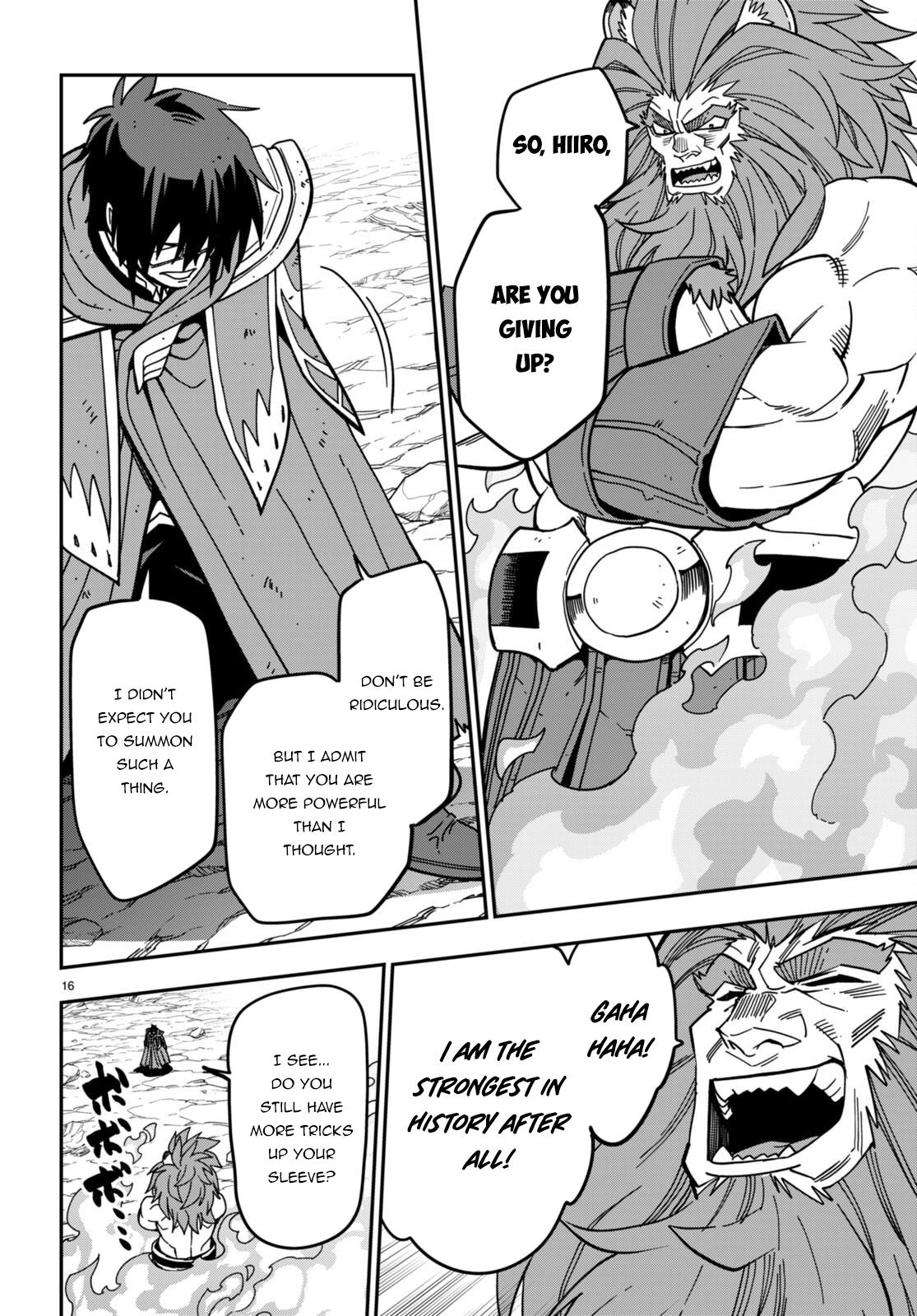 Konjiki no Word Master Chap 93 - Next Chap 94