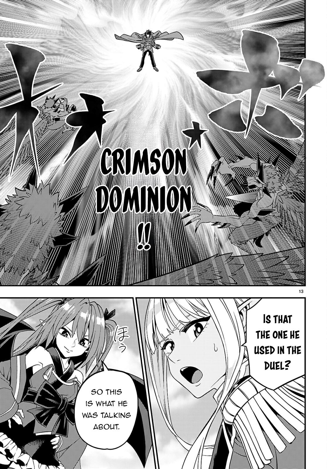 Konjiki no Word Master Chap 122 - Next Chap 123