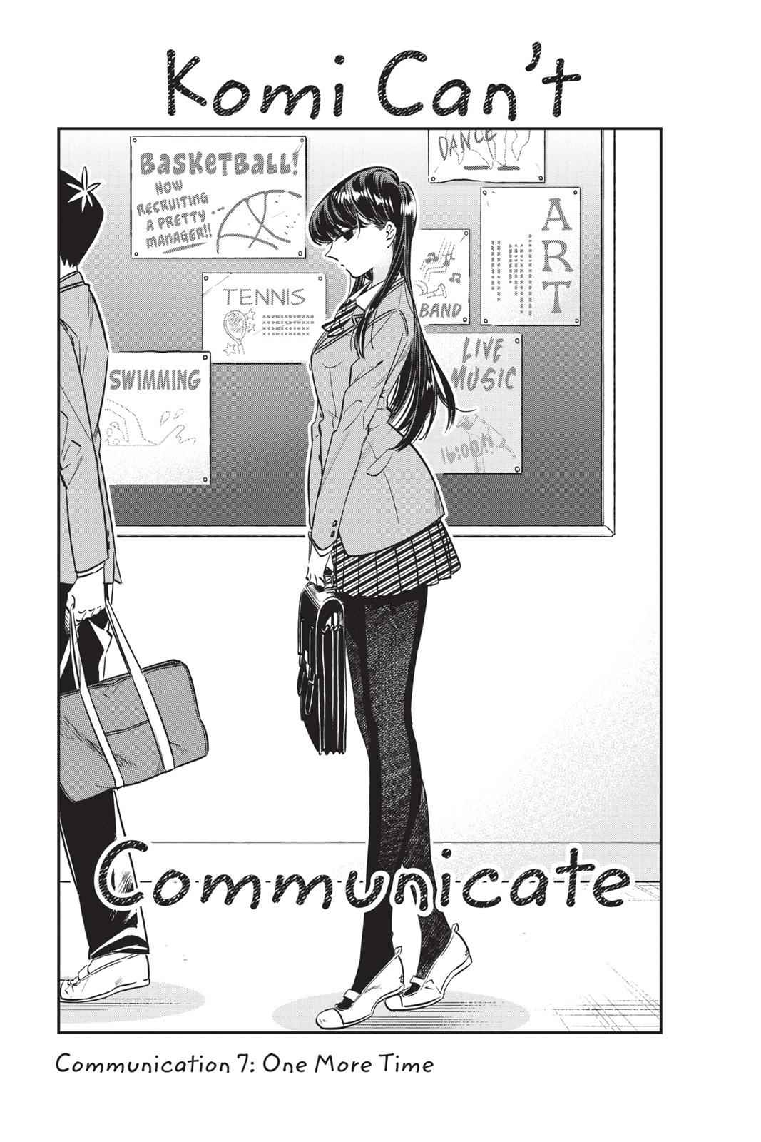Komi Can't Communicate Chap 7 - Next Chap 8