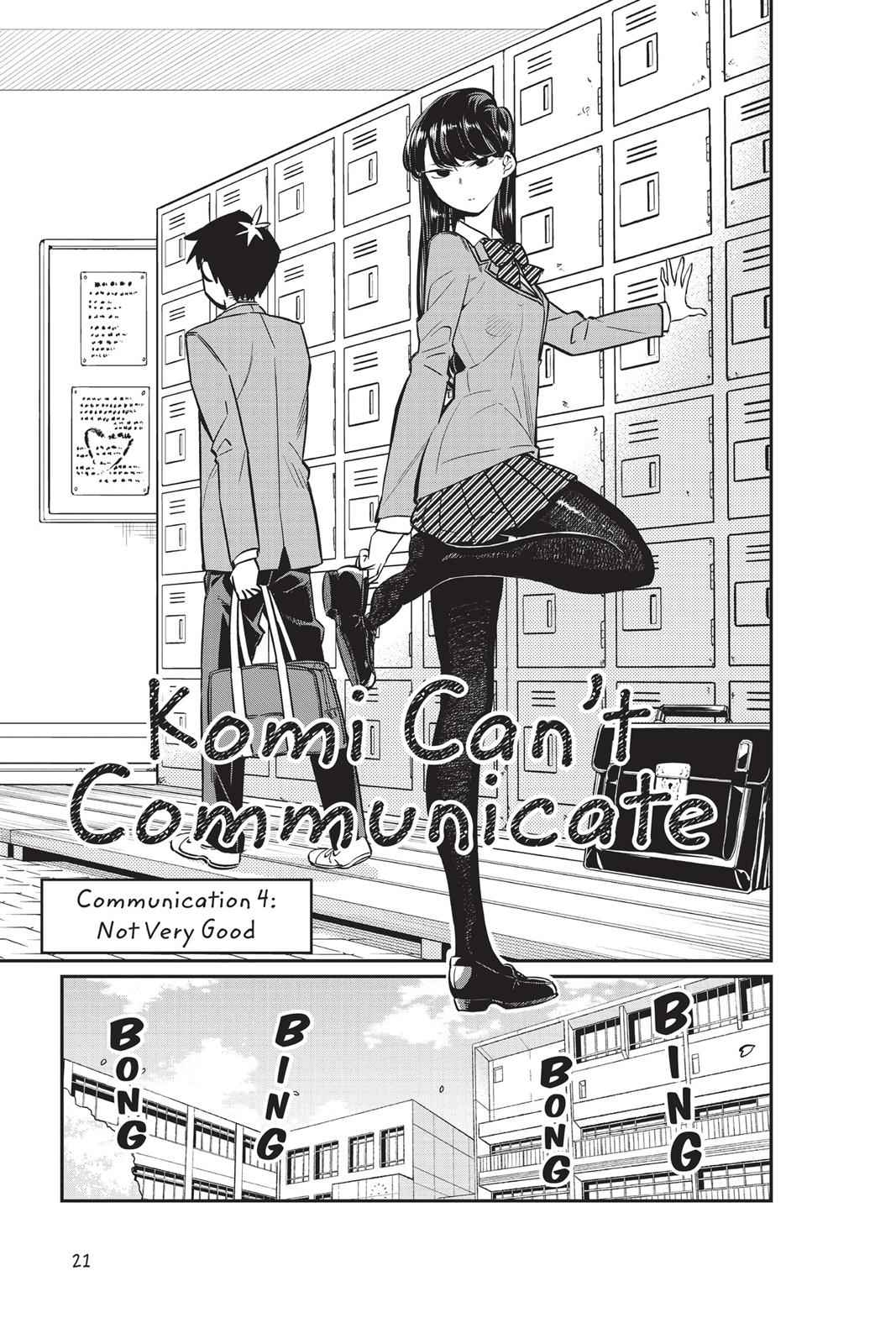 Komi Can't Communicate Chap 4 - Next Chap 5