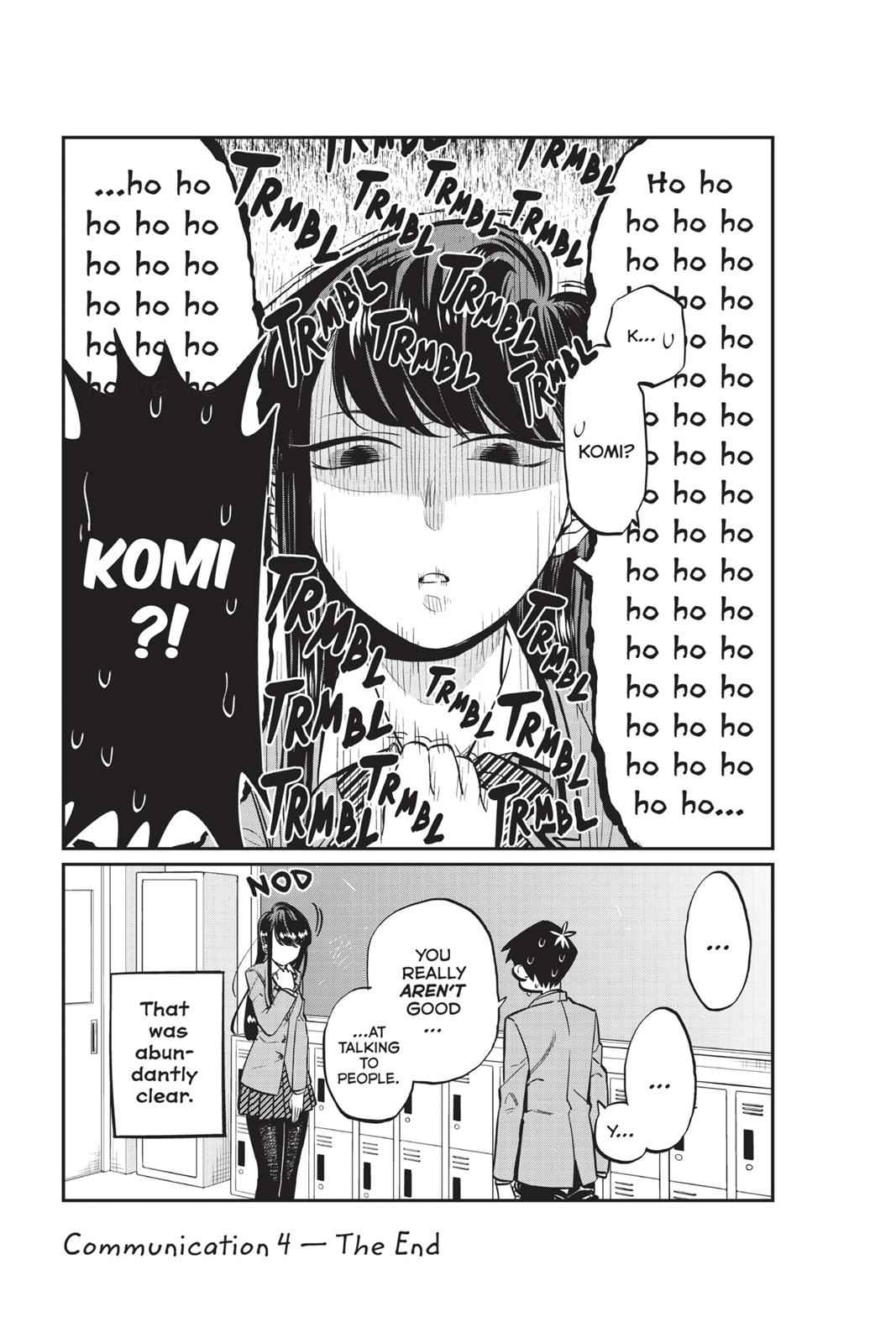 Komi Can't Communicate Chap 4 - Next Chap 5