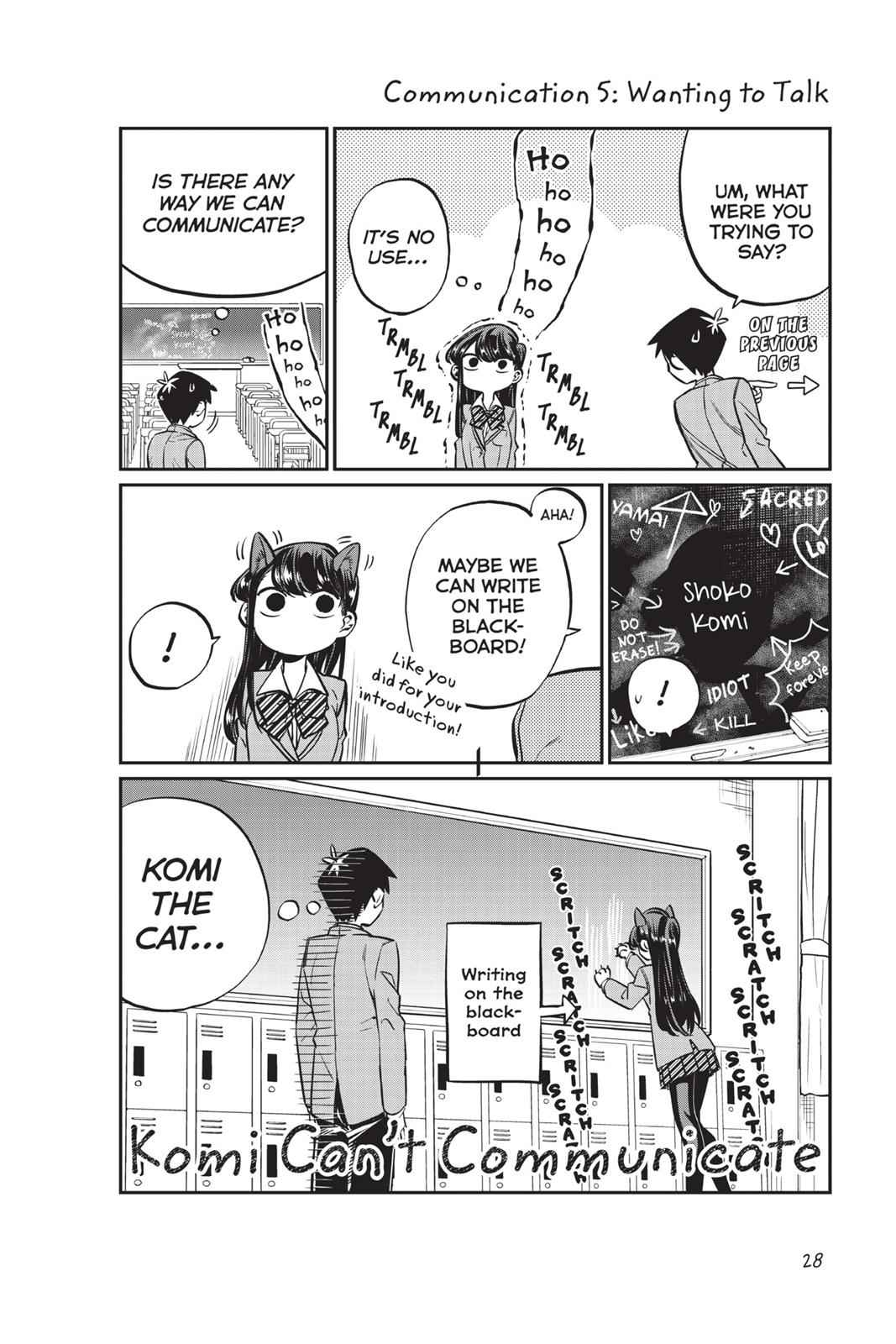 Komi Can't Communicate Chap 5 - Next Chap 6