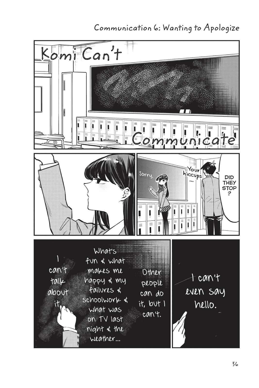 Komi Can't Communicate Chap 6 - Next Chap 7