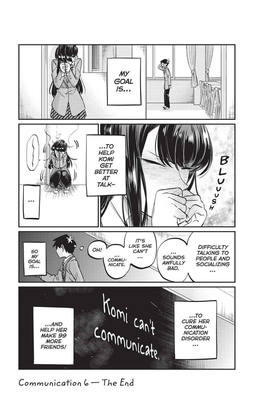 Komi Can't Communicate Chap 6 - Next Chap 7