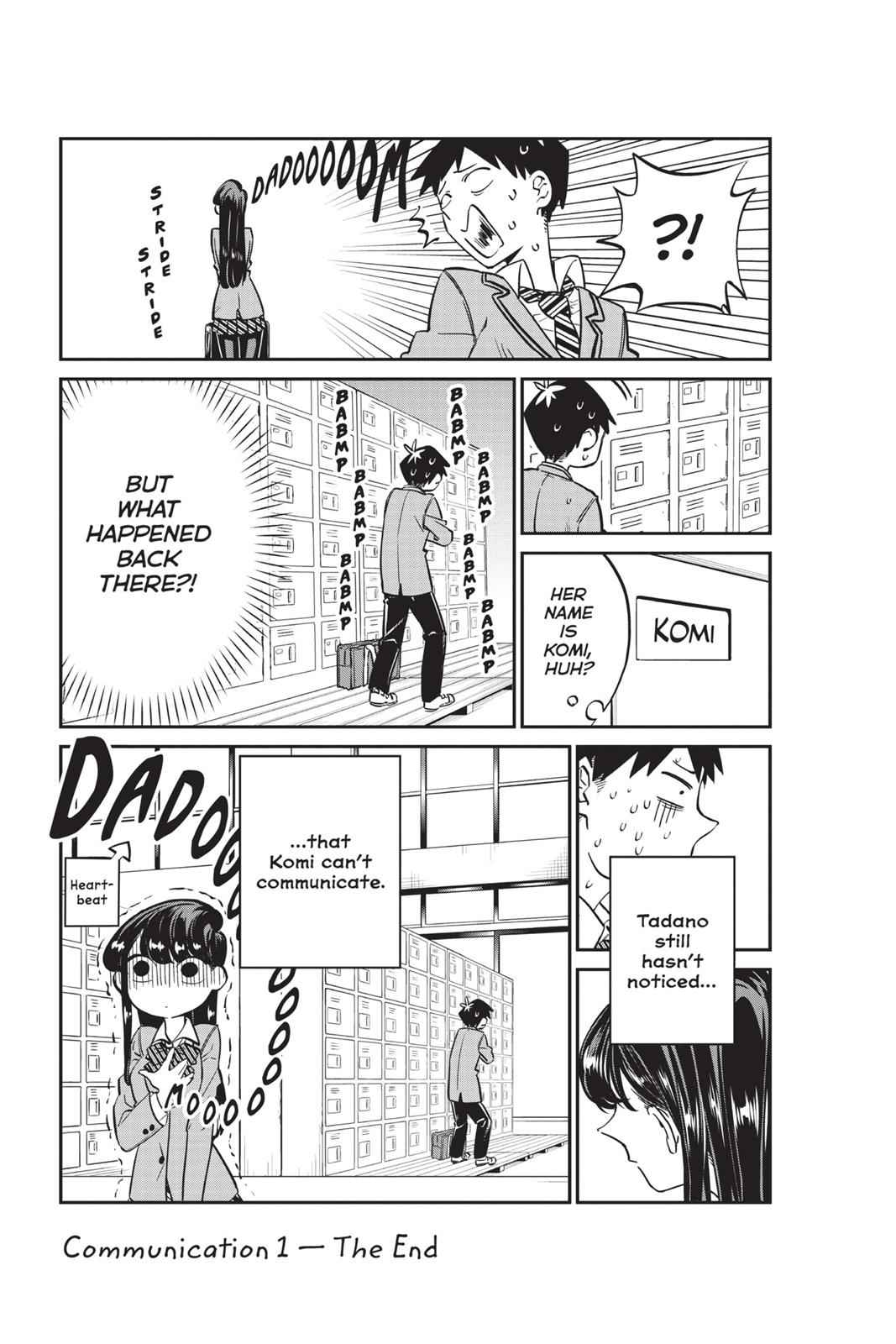 Komi Can't Communicate Chap 1 - Next Chap 2