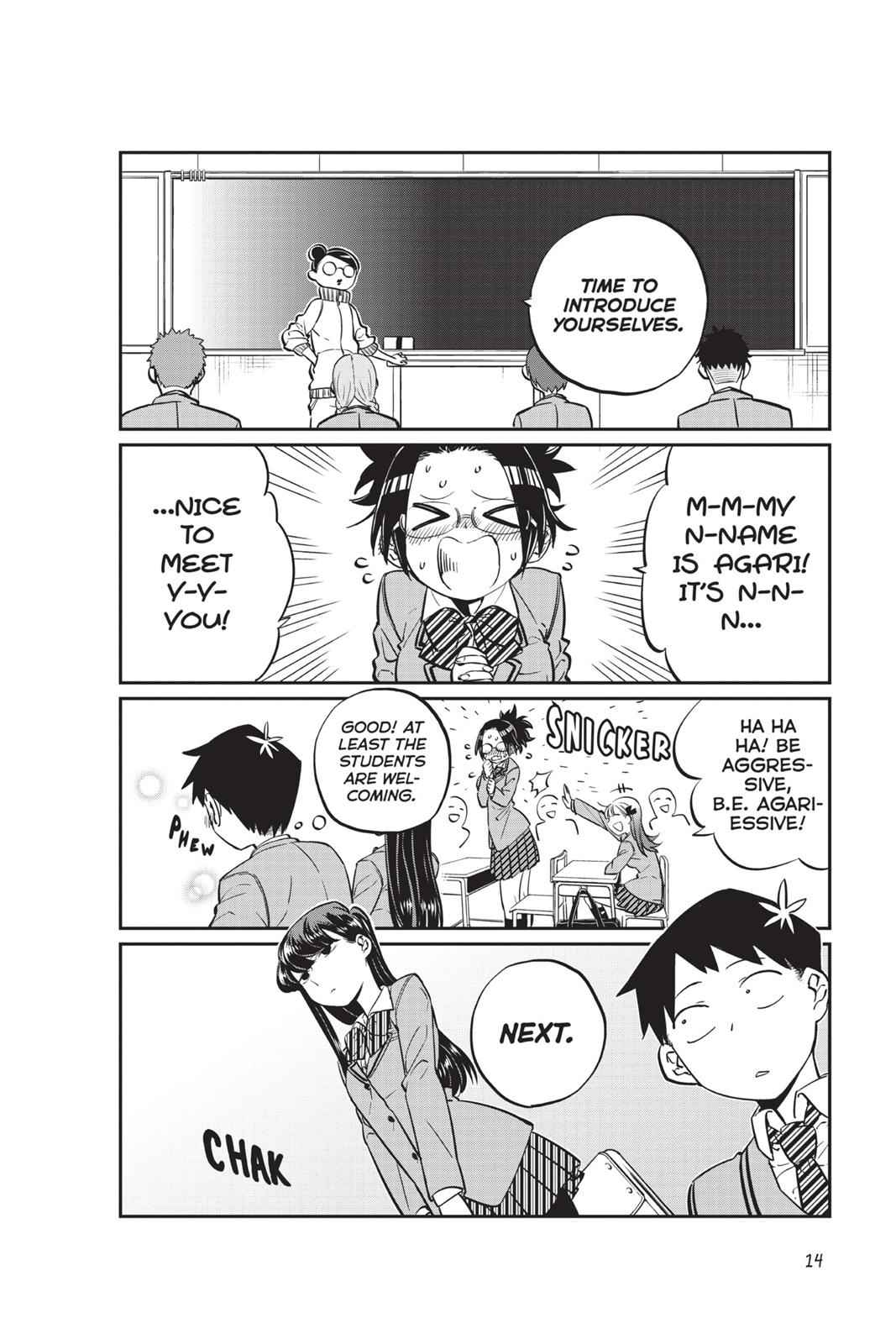 Komi Can't Communicate Chap 2 - Next Chap 3