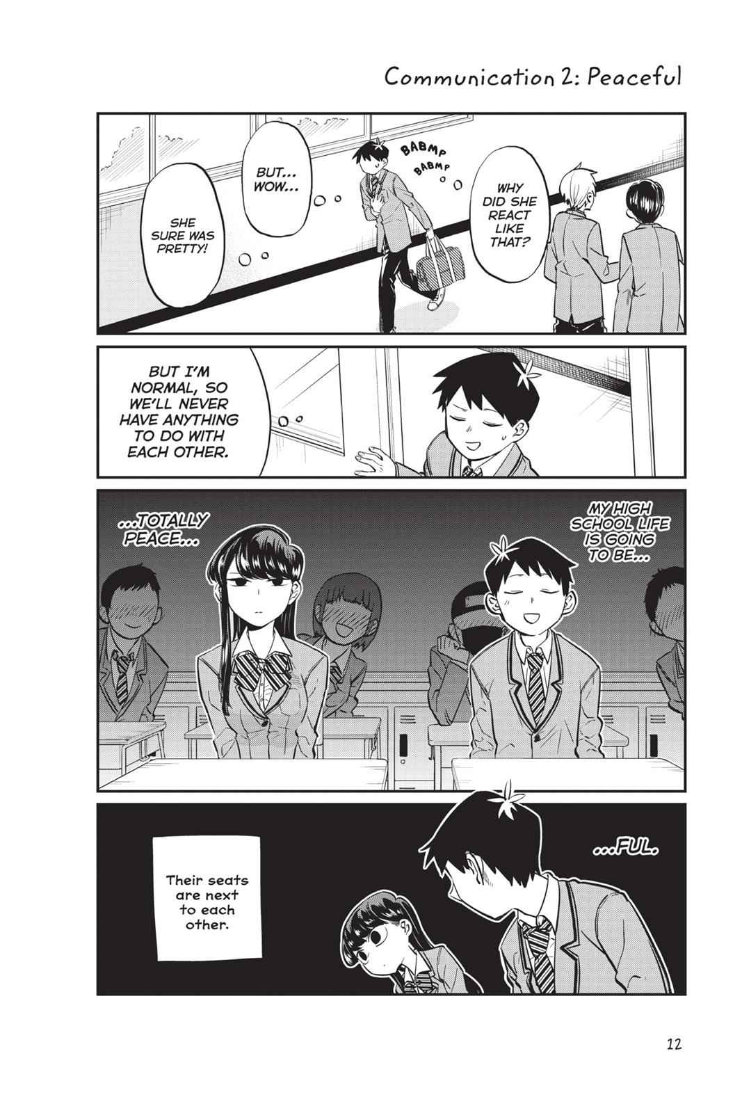 Komi Can't Communicate Chap 2 - Next Chap 3